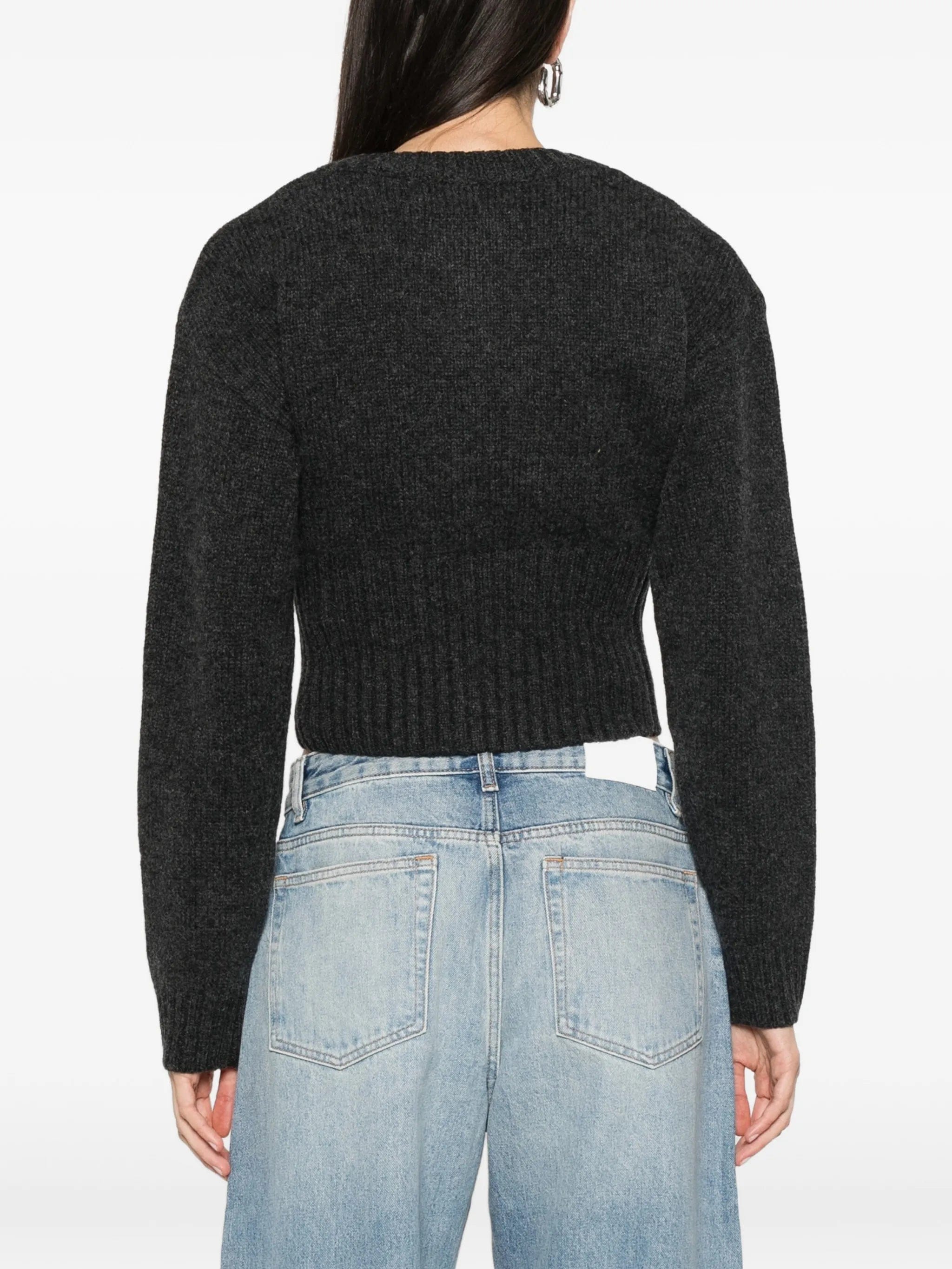 St. Agni ribbed - knit cropped cardigan