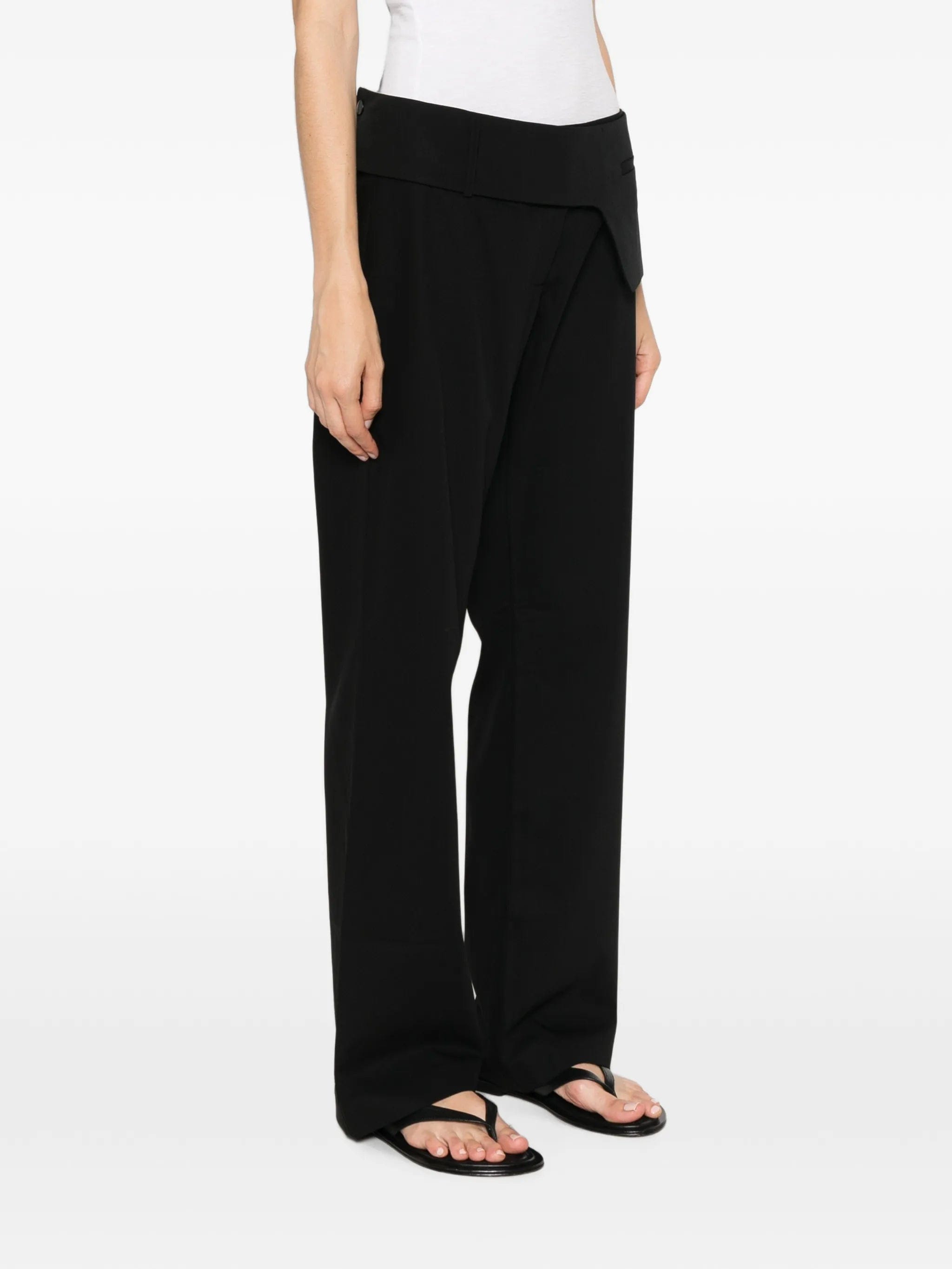St. Agni belt - detail straight - leg trousers