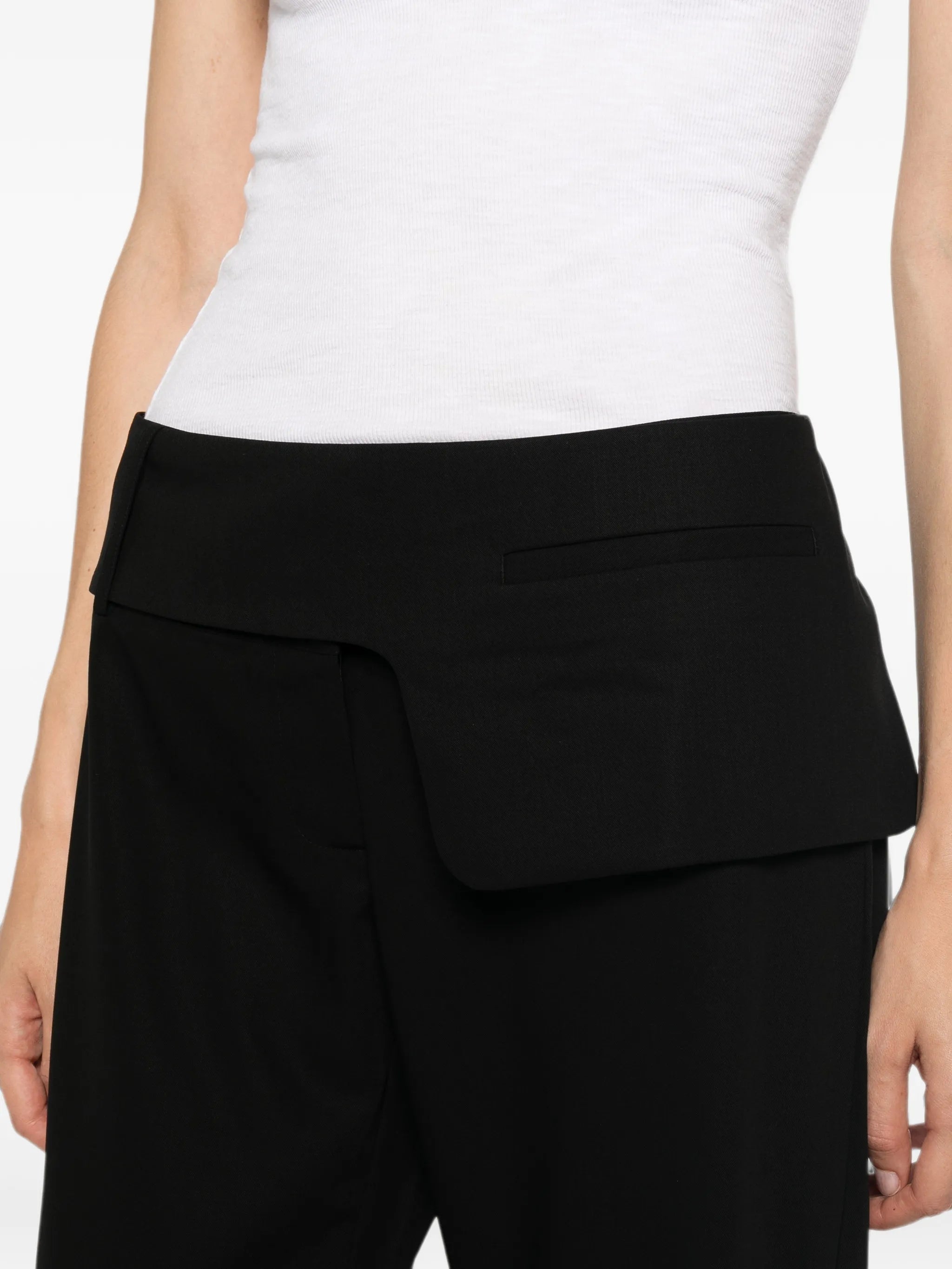 St. Agni belt - detail straight - leg trousers