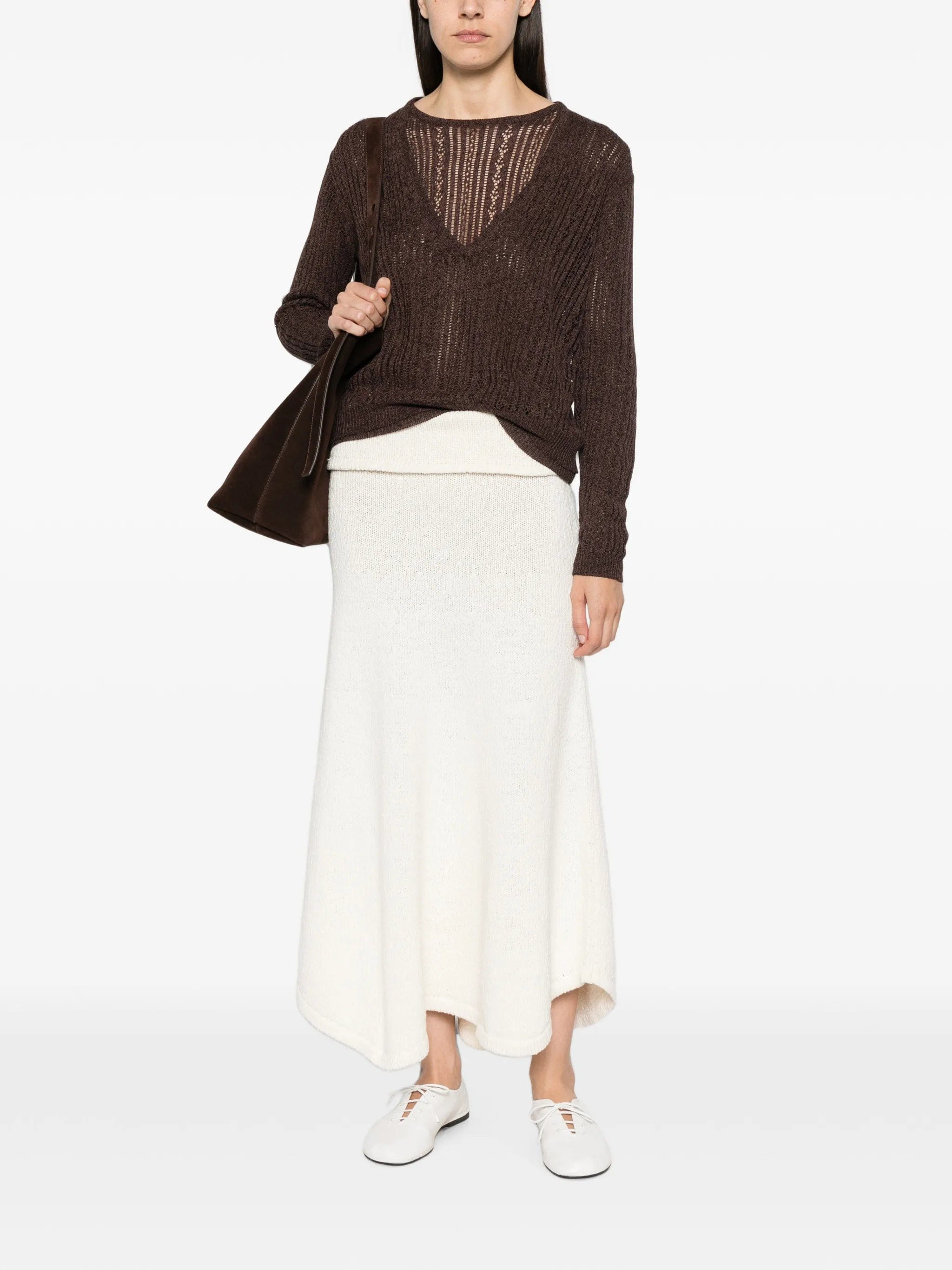 Aya Muse Zula double - layer sweater