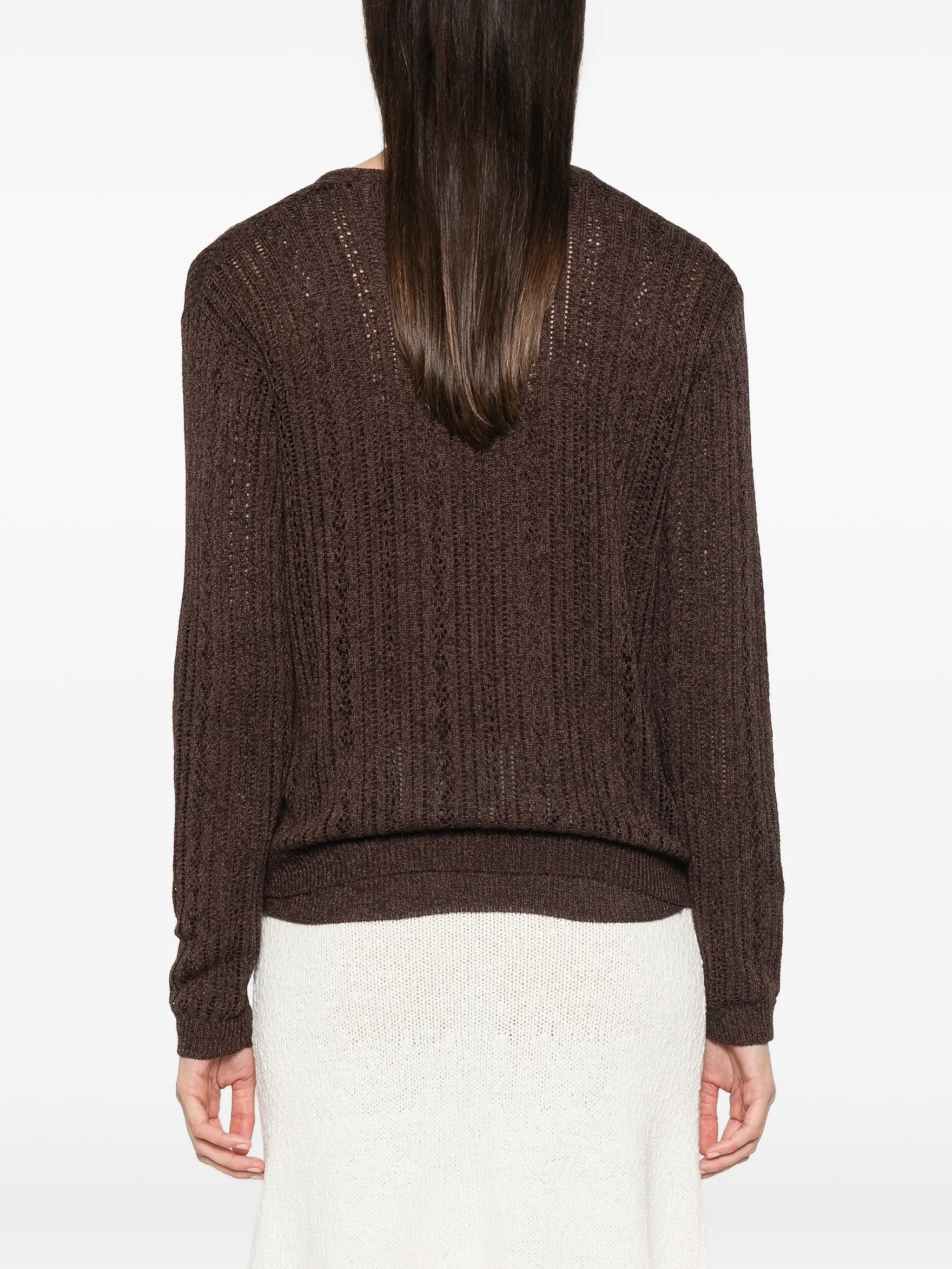 Aya Muse Zula double - layer sweater