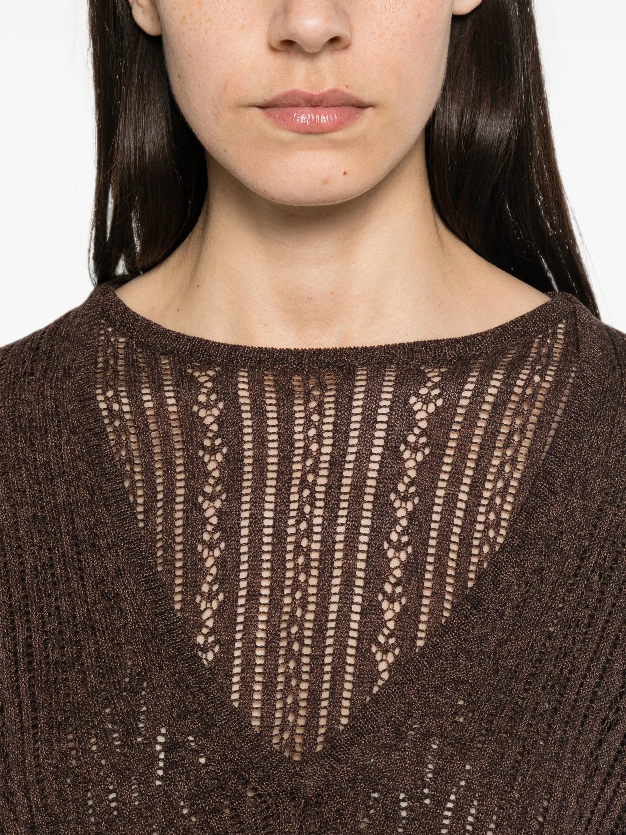 Aya Muse Zula double - layer sweater