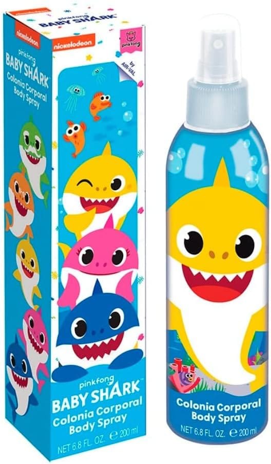 Pinkfong Nickelodeon Baby Shark Body Spray Unisex 200 ml