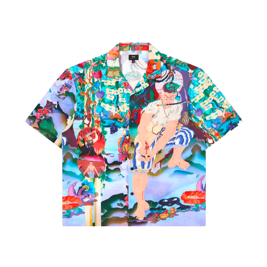 Edwin Hedi & Thami Shirt Ss Multicolor