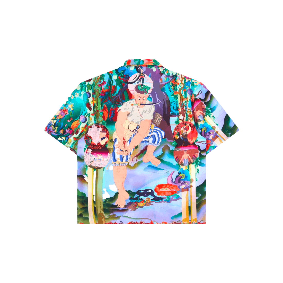 Edwin Hedi & Thami Shirt Ss Multicolor