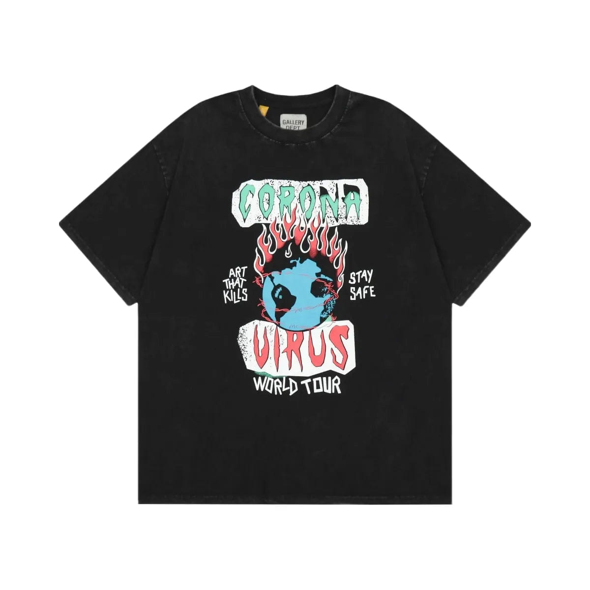Gallery Department Gallery Dept Atk Corona Tour T-Shirt Black