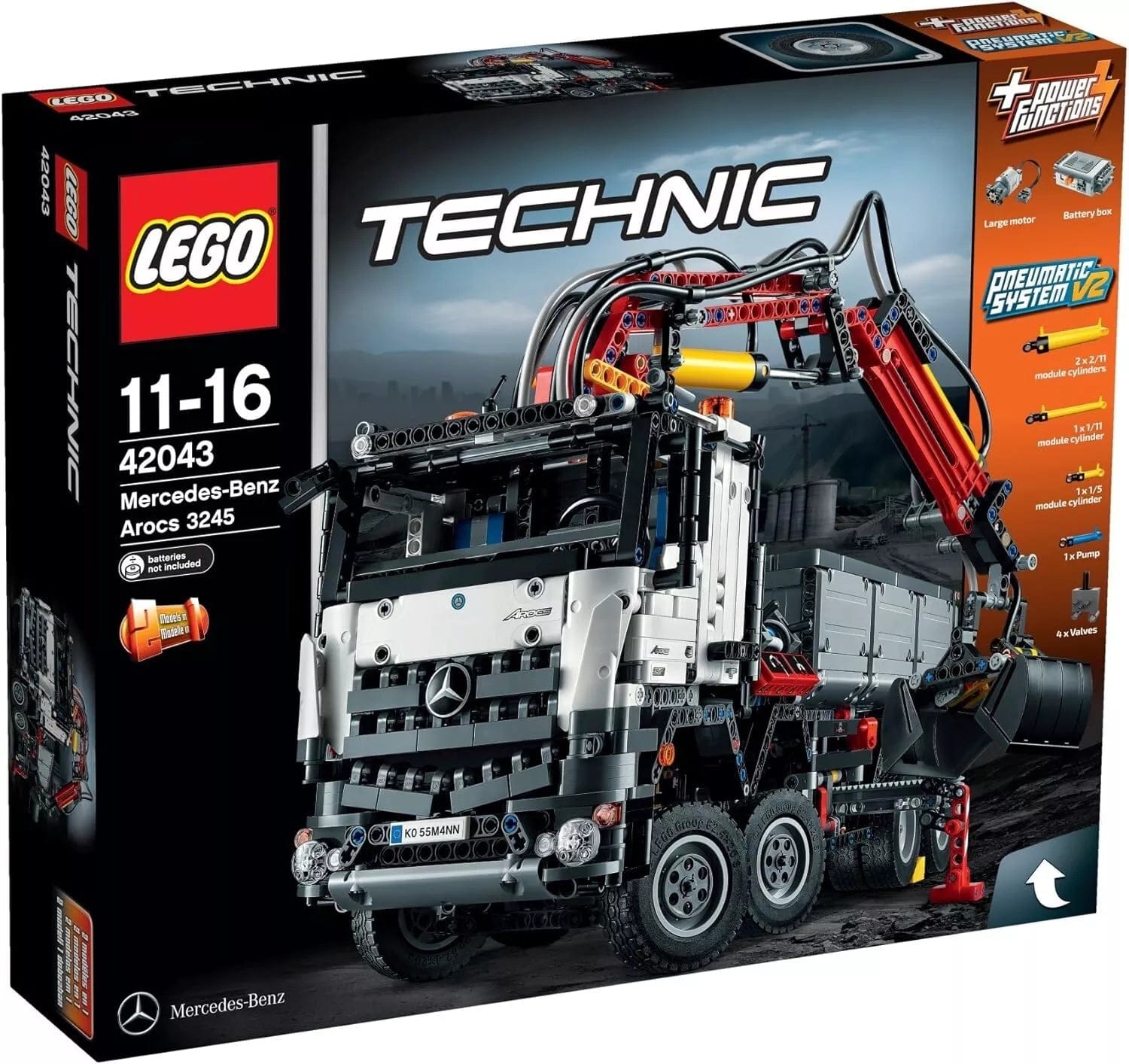 mercedes benz LEGO Technic Mercedes - Benz Arocs 3245 42043