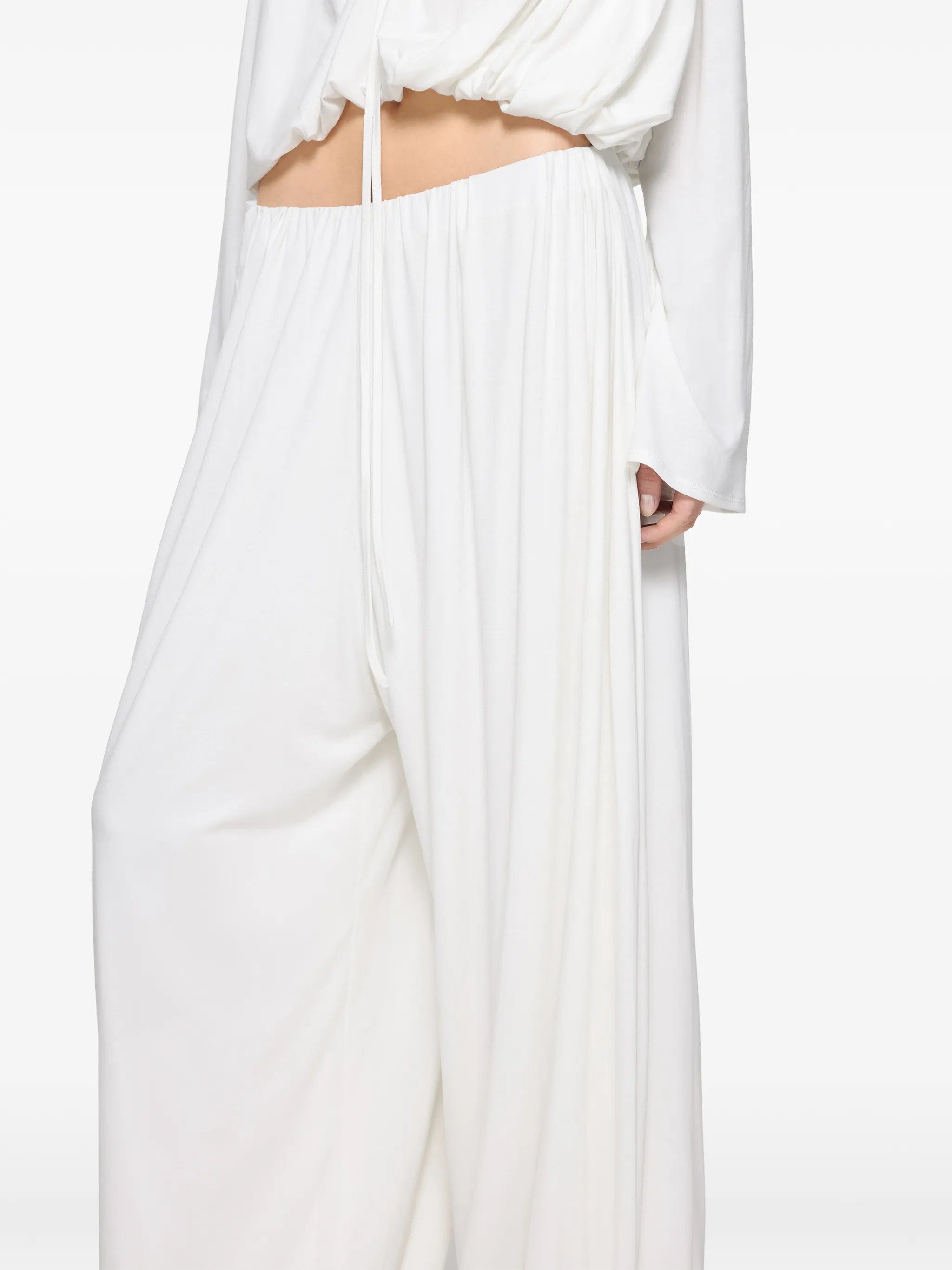 Paris Georgia wide - leg trousers