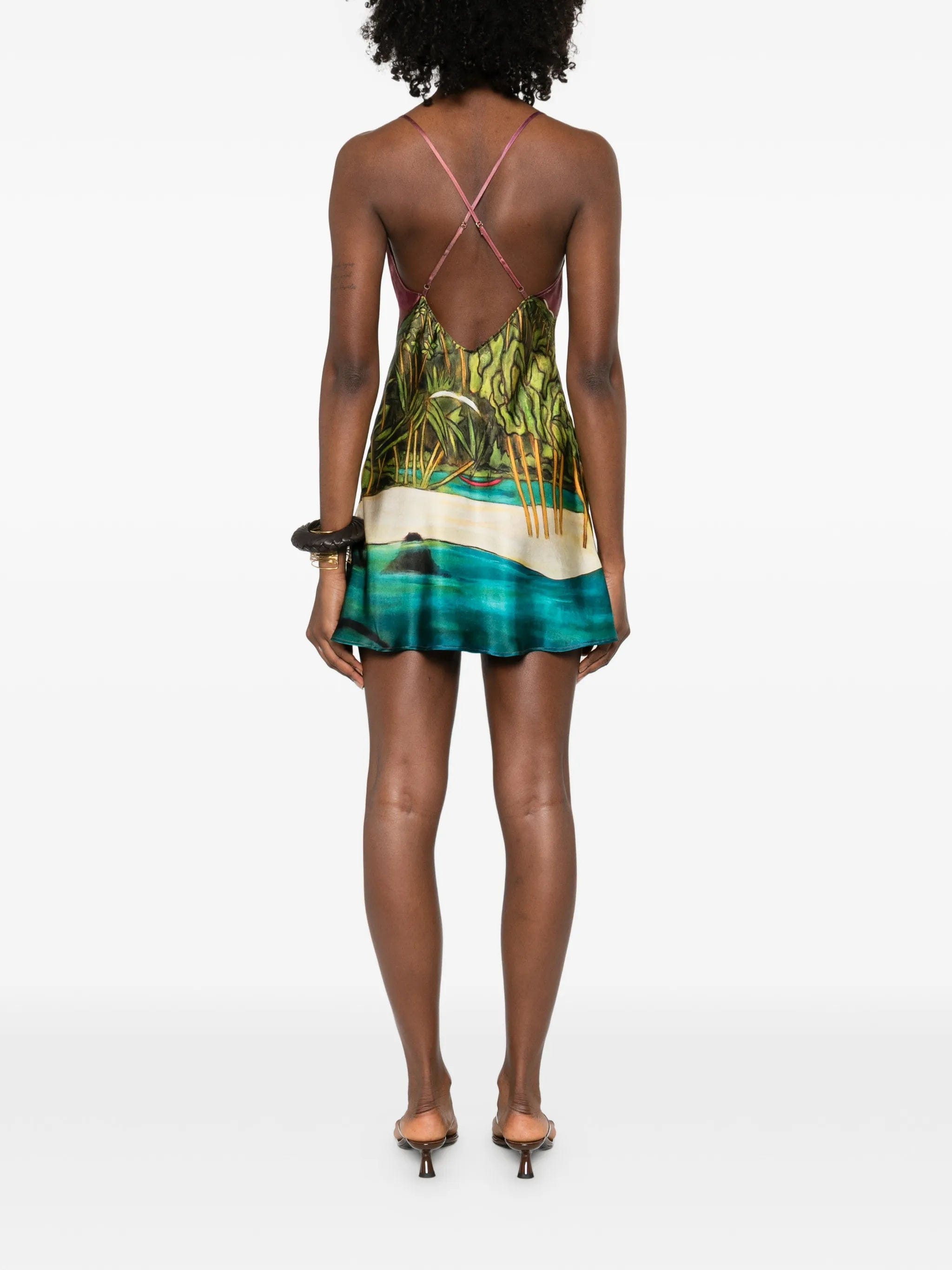 Donde Esteban La Sierra mini dress