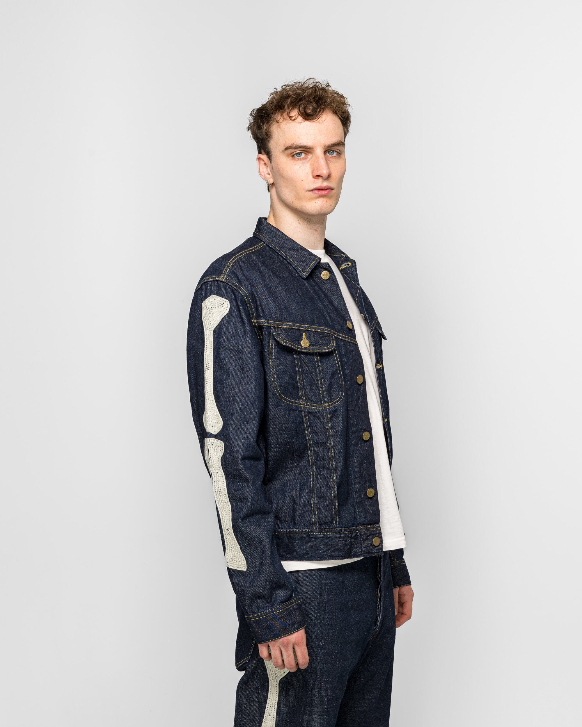 Kapital 11.5 oz Denim MEXICAN TUXEDO Westerner - IDG