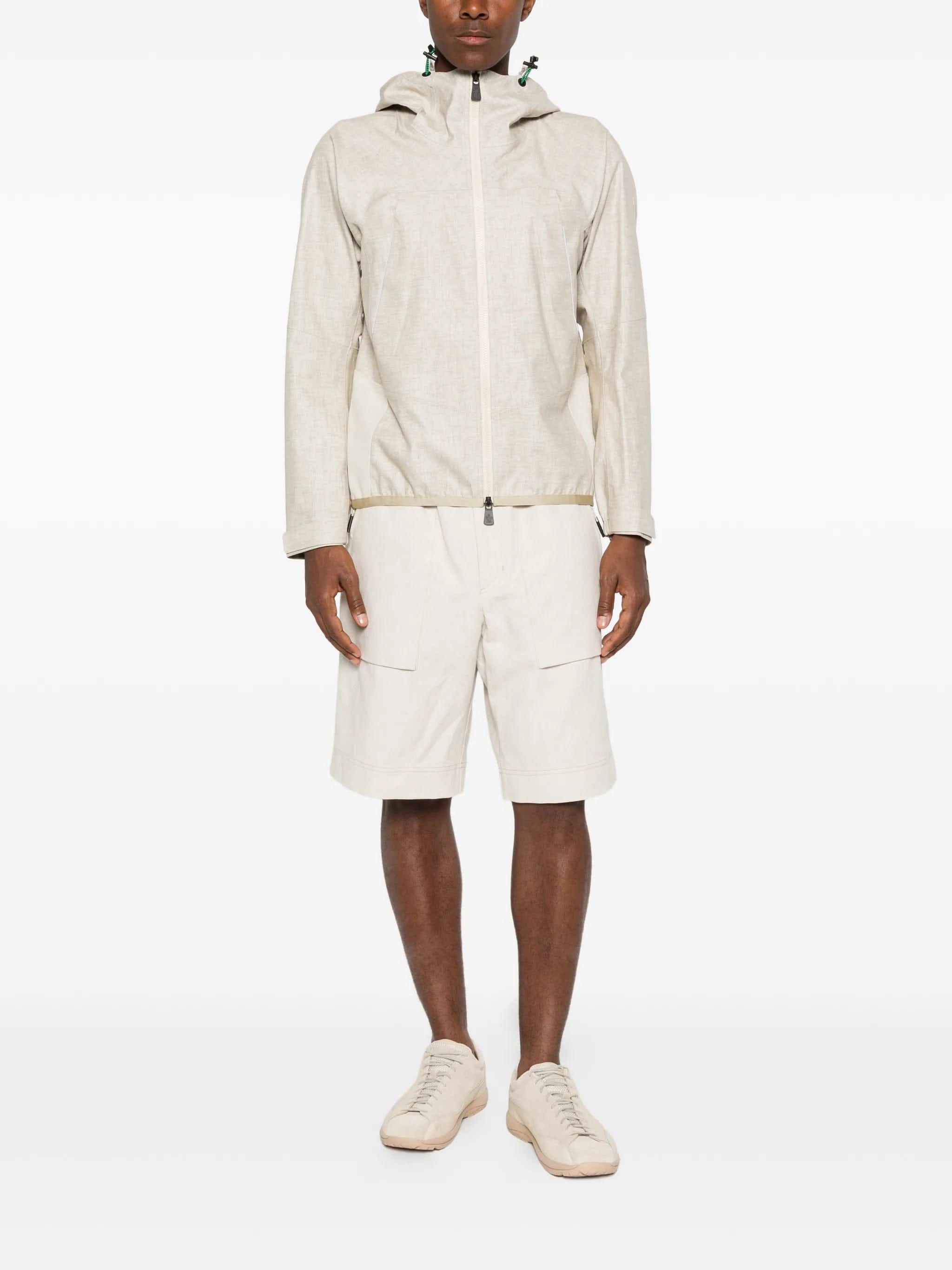 Moncler Grenoble zip - pocket cargo shorts
