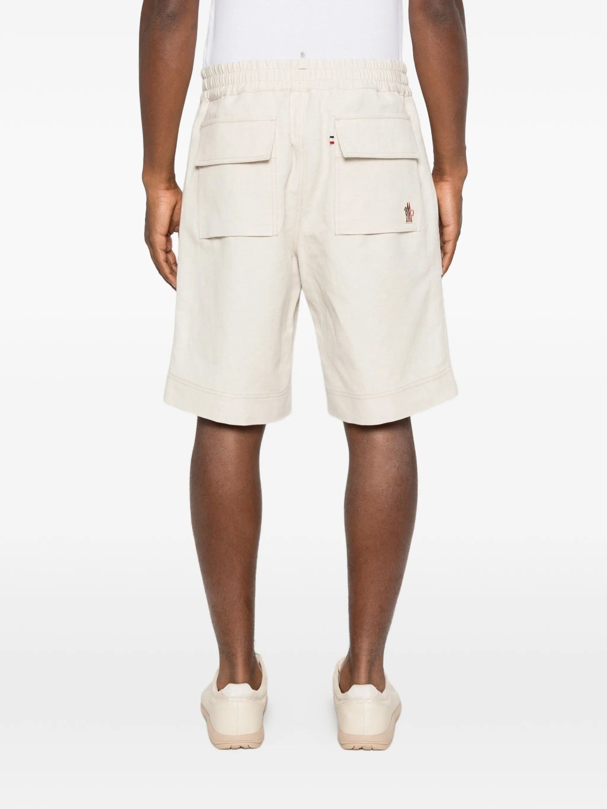 Moncler Grenoble zip - pocket cargo shorts