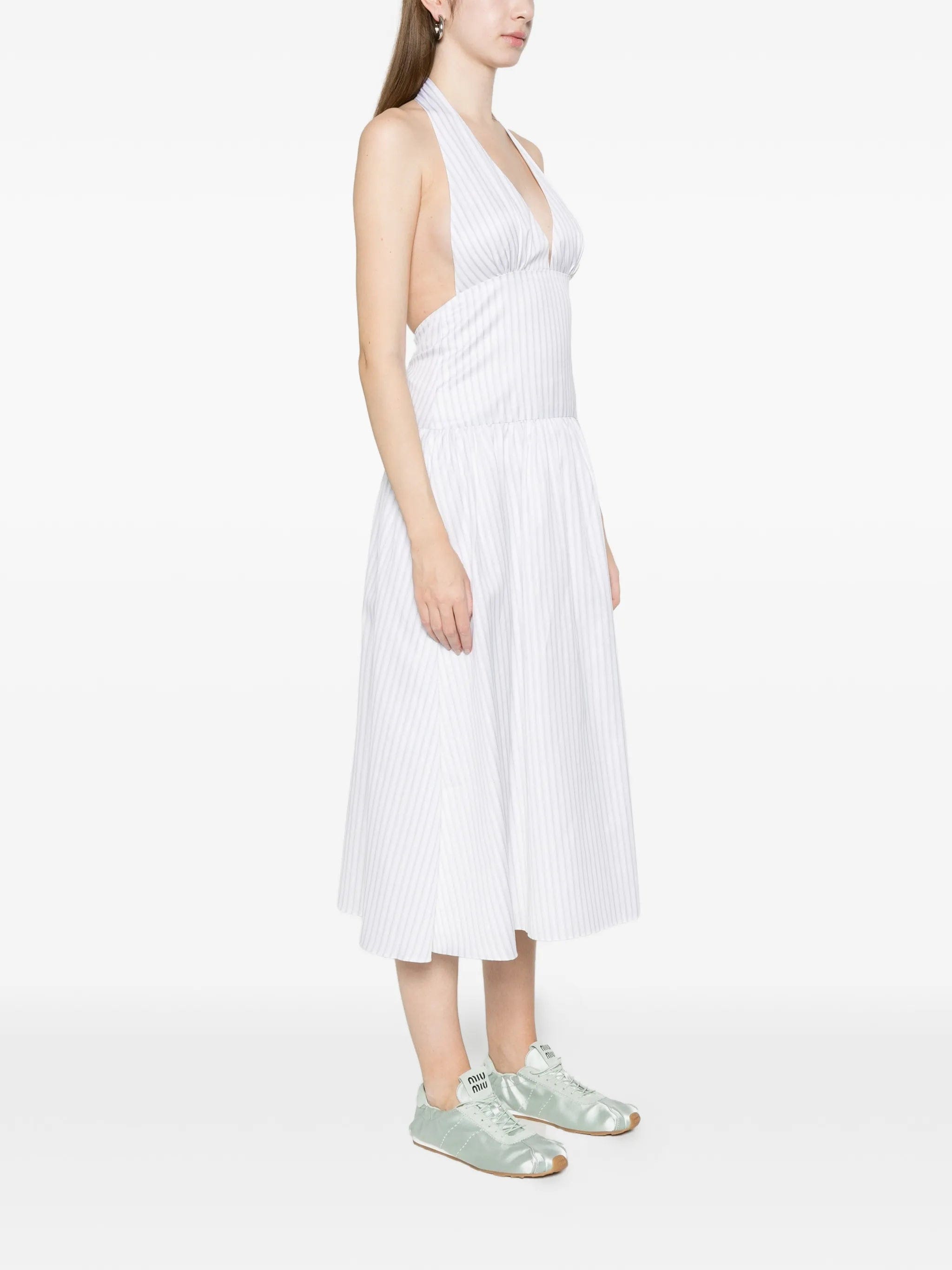 ALFIE Lilly halterneck midi dress