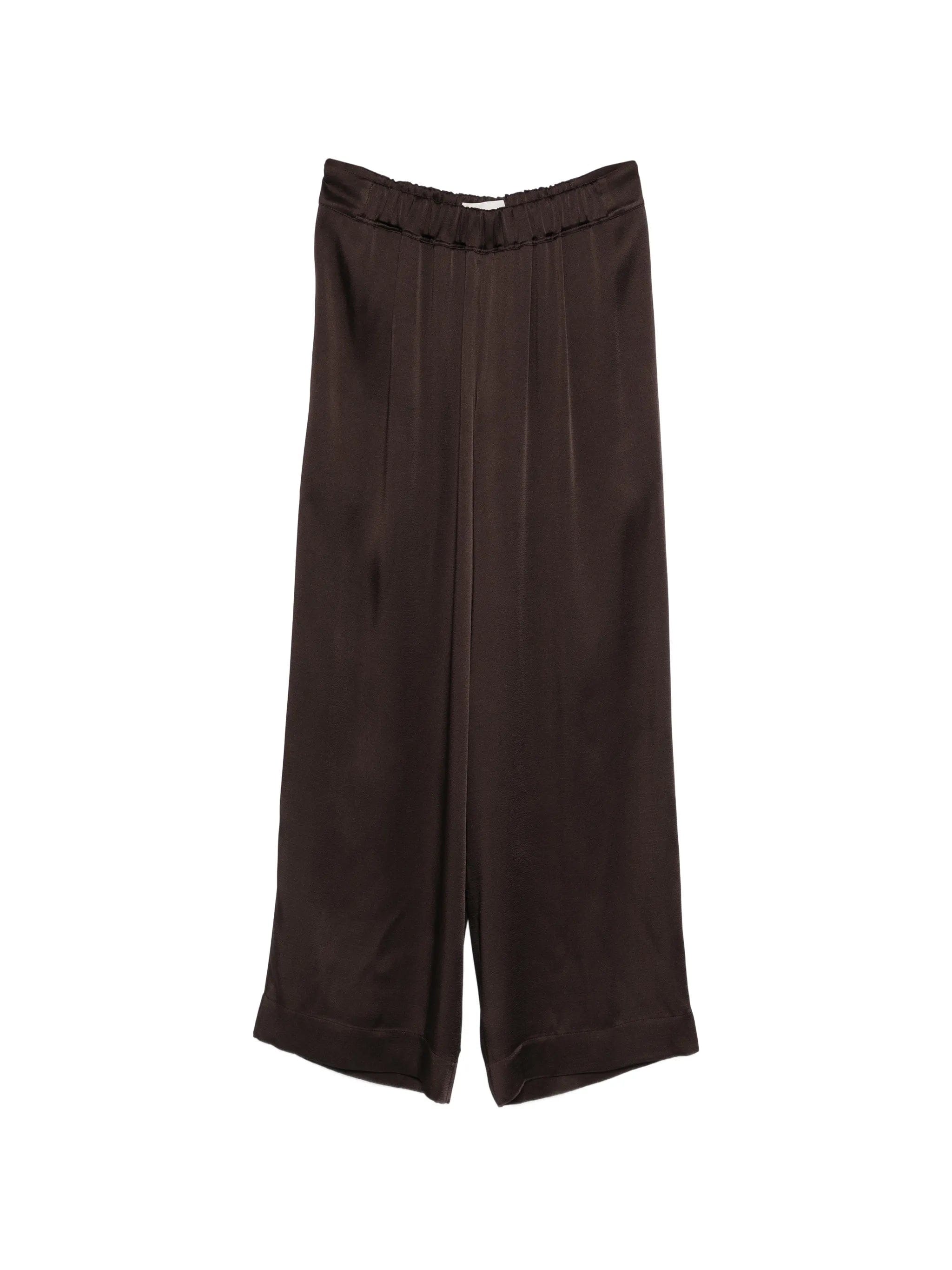 Liberowe pleated front palazzo trousers