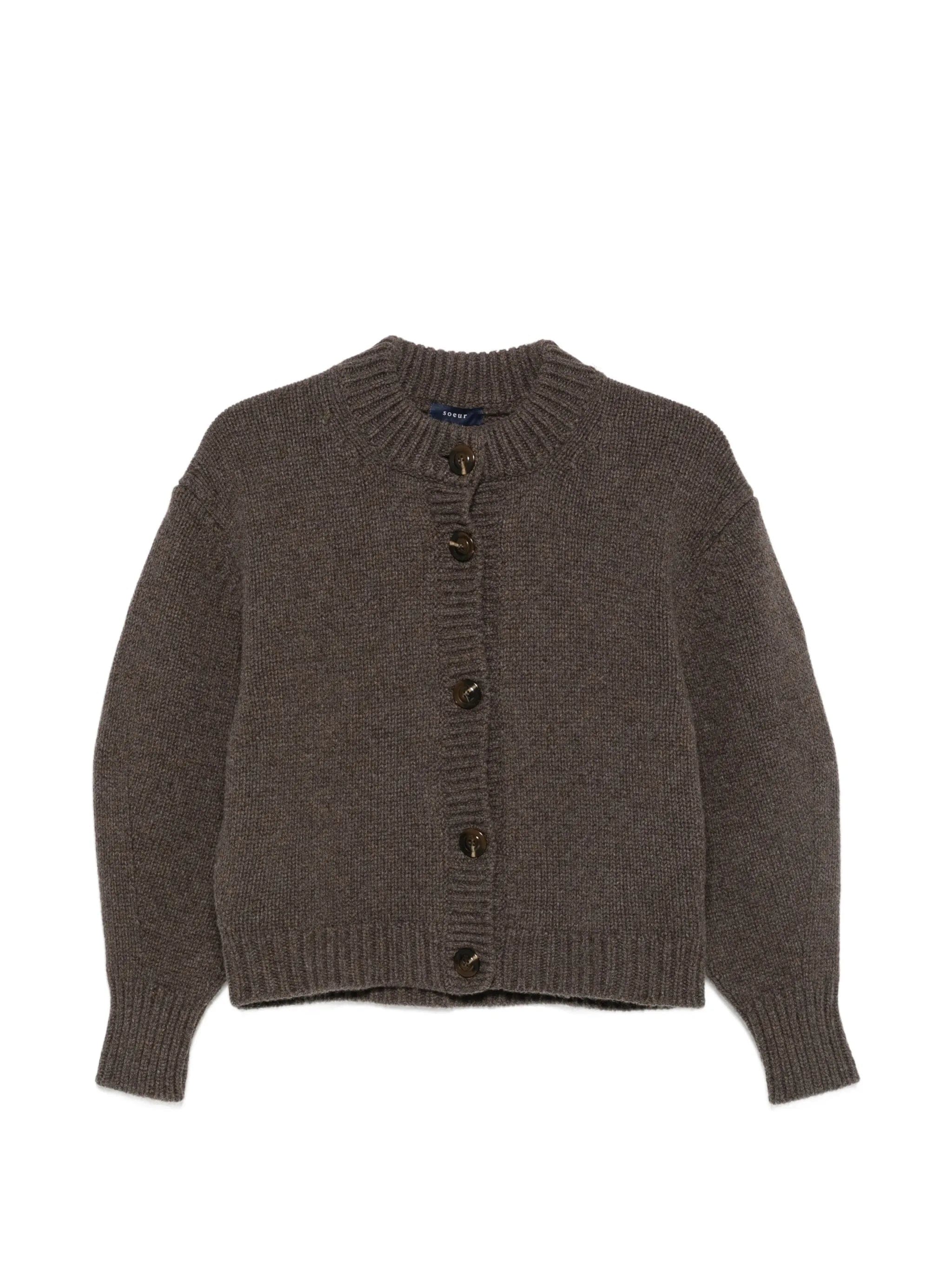 Soeur Leonard button - fastening cardigan