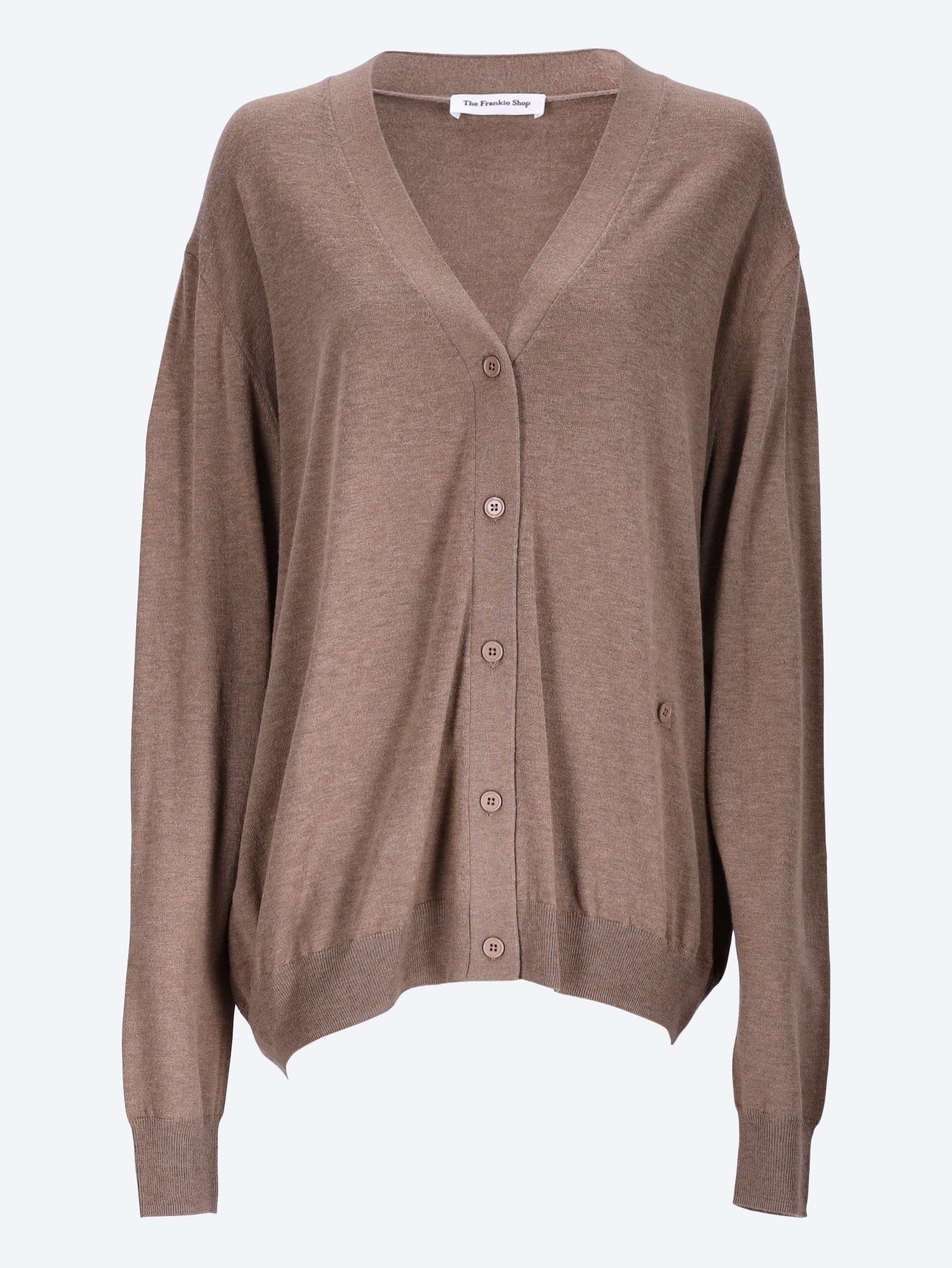 THE Frankie SHOP Zina v - neck cardigan