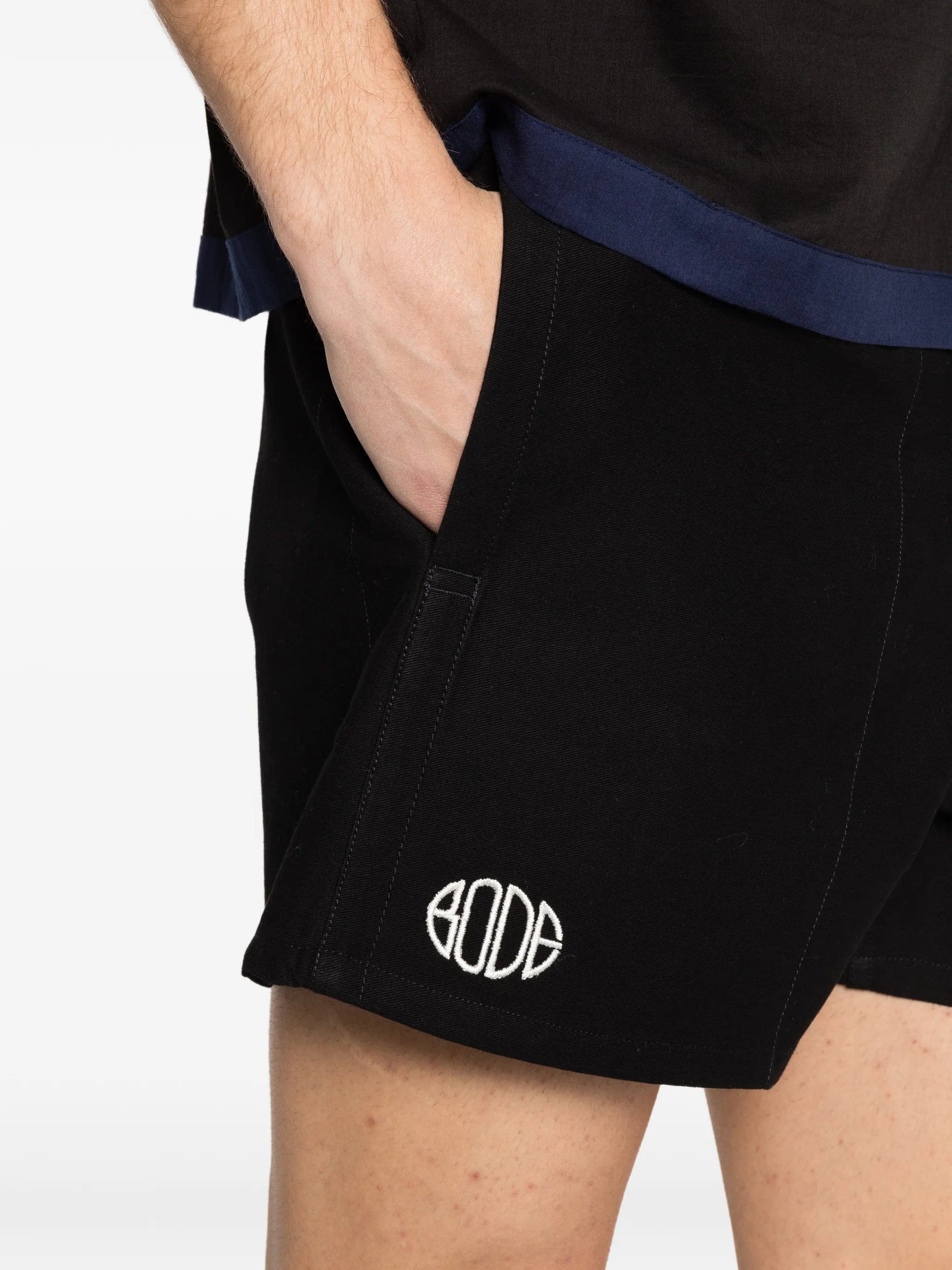 BODE logo - detail shorts