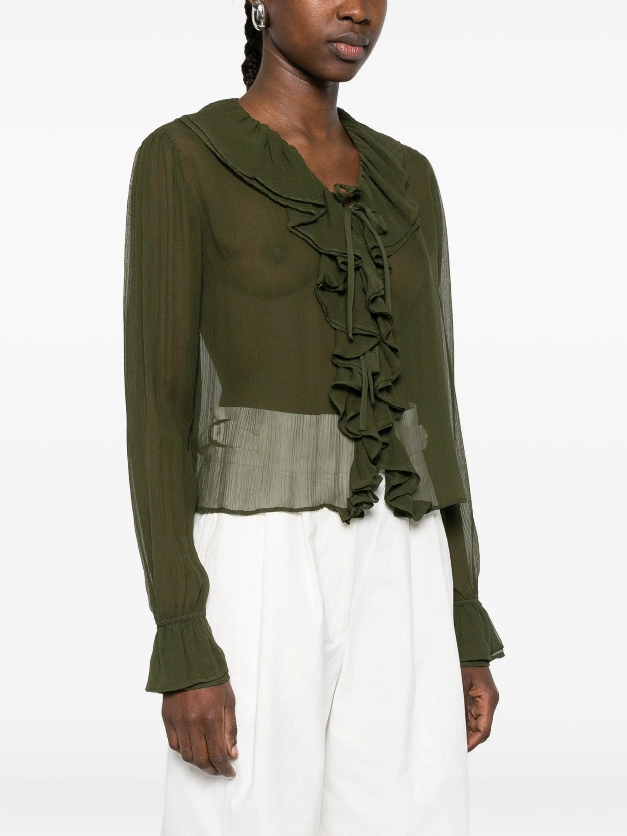 BODE Flounce blouse