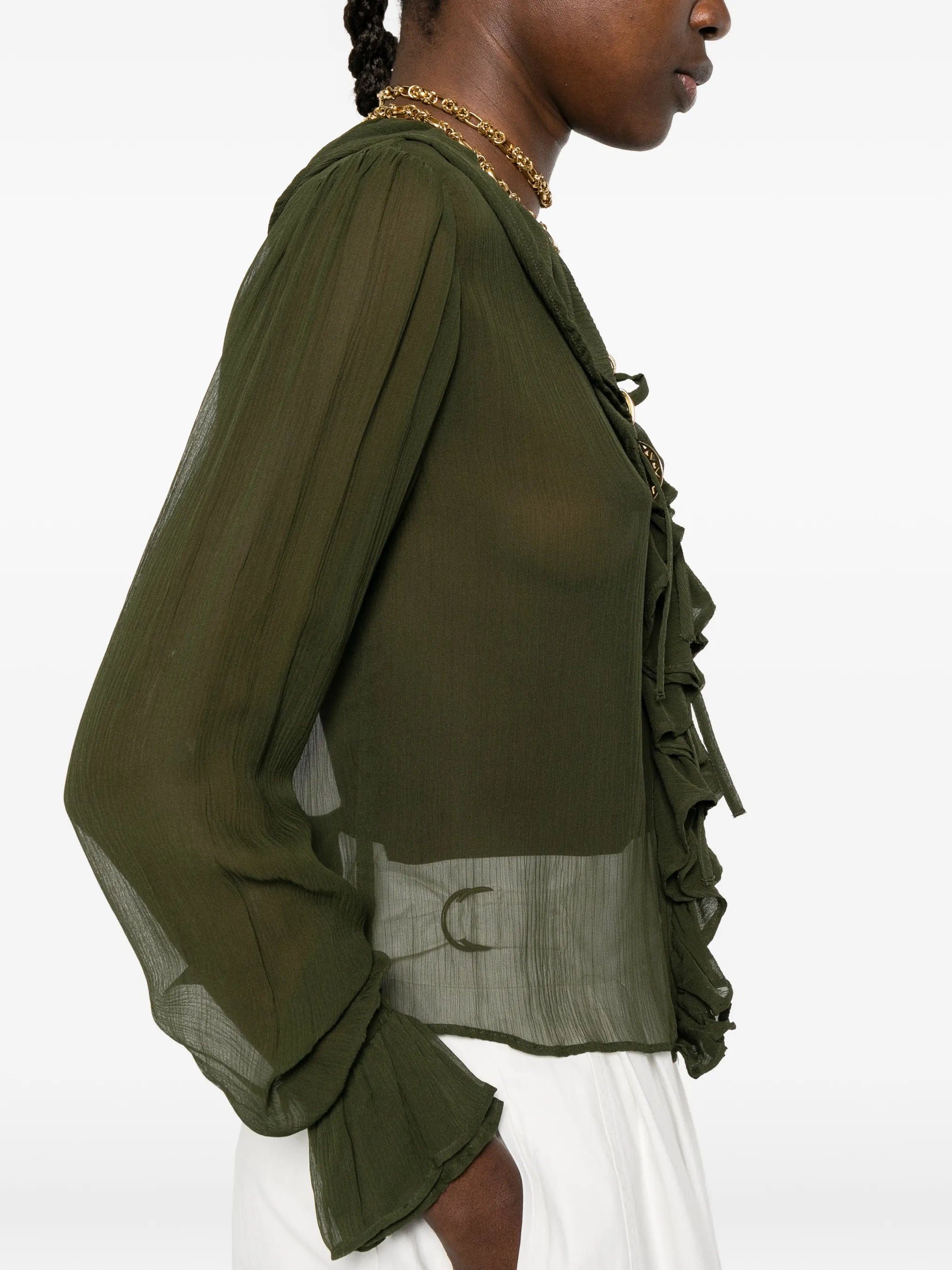 BODE Flounce blouse