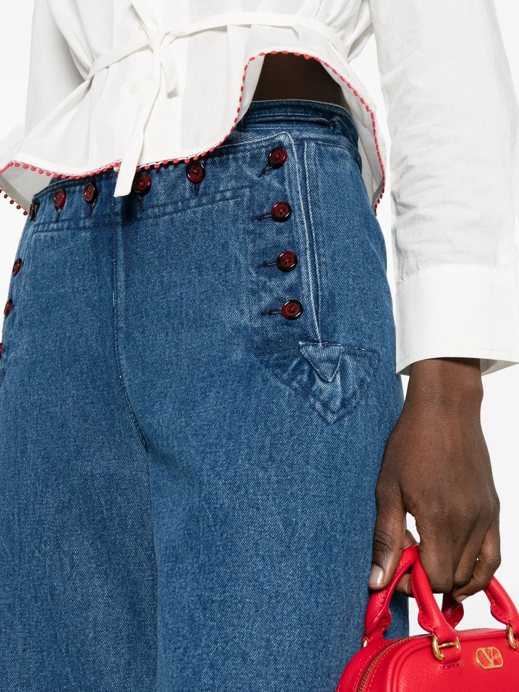 BODE Sailor buttoned jeans