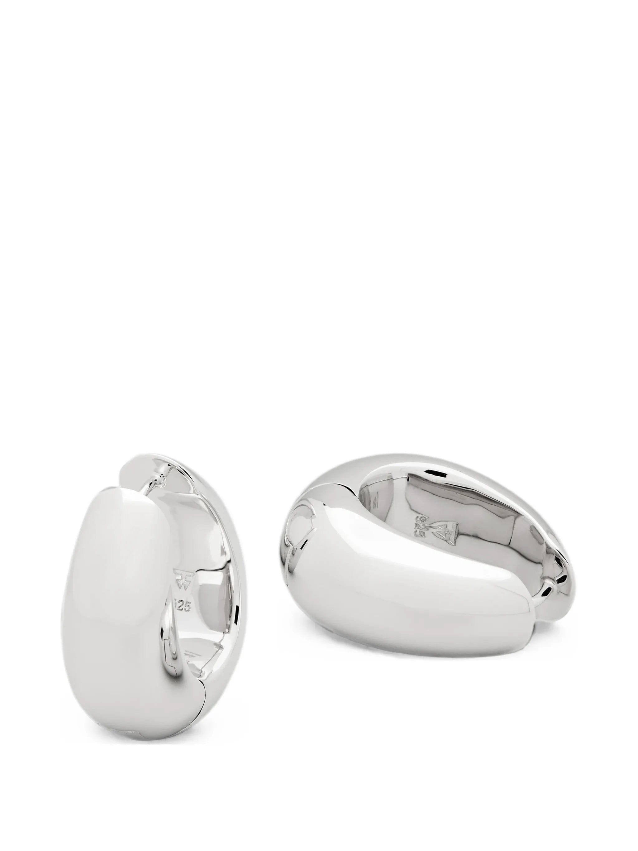 Tom Wood Ice hoop earrings