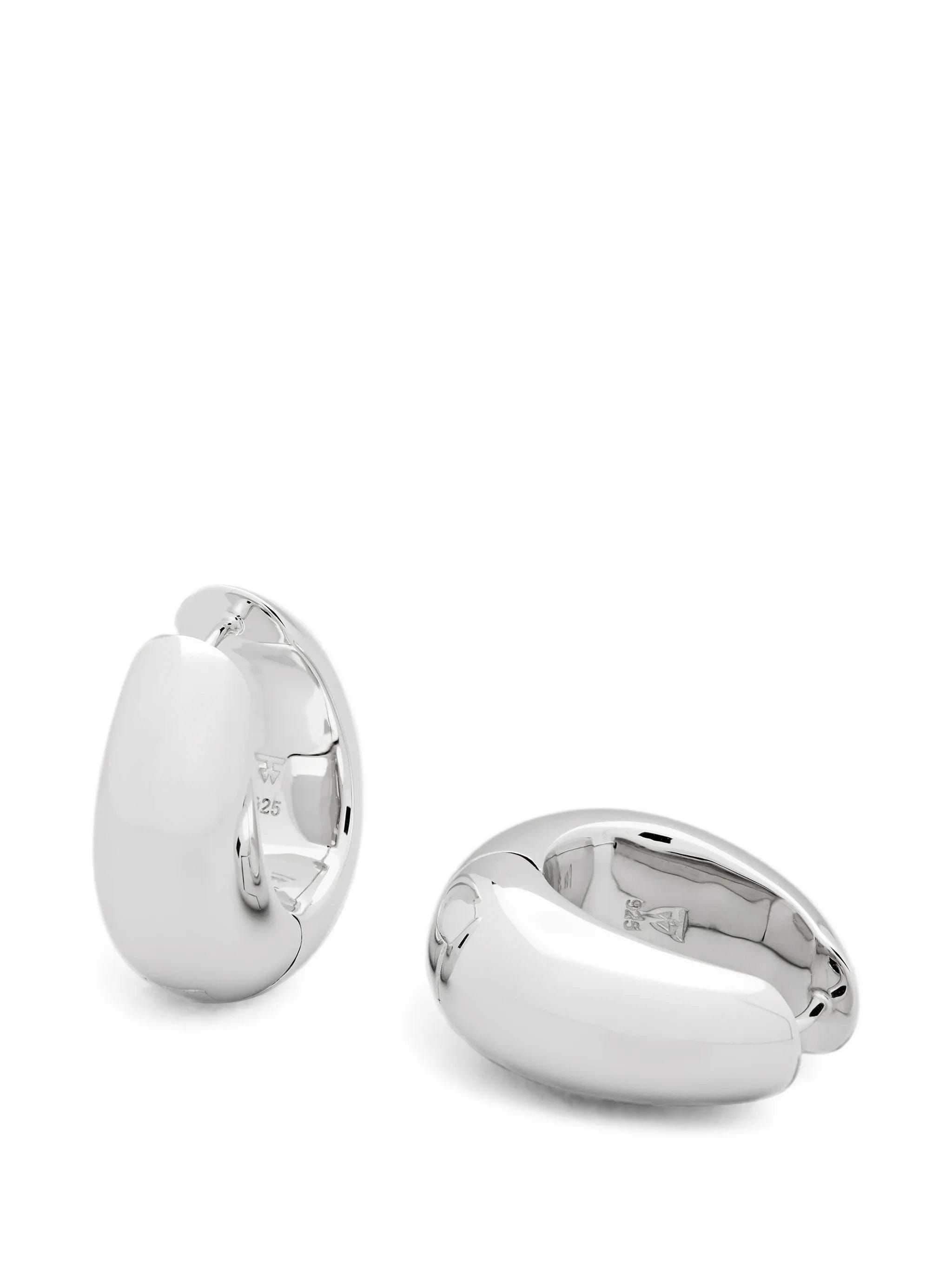 Tom Wood Ice hoop earrings