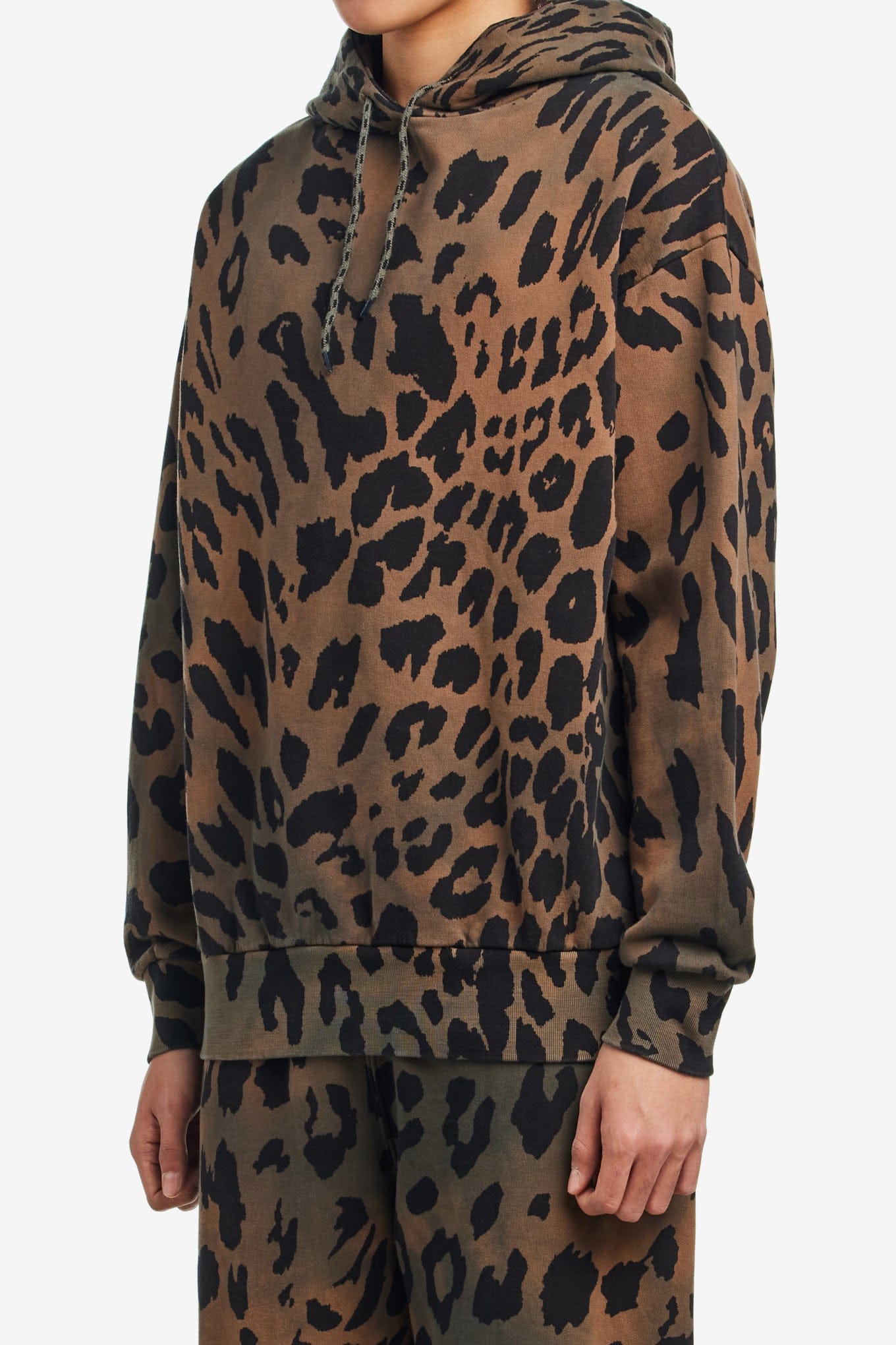 ARIES LEOPARD TIE DYE HOODIE