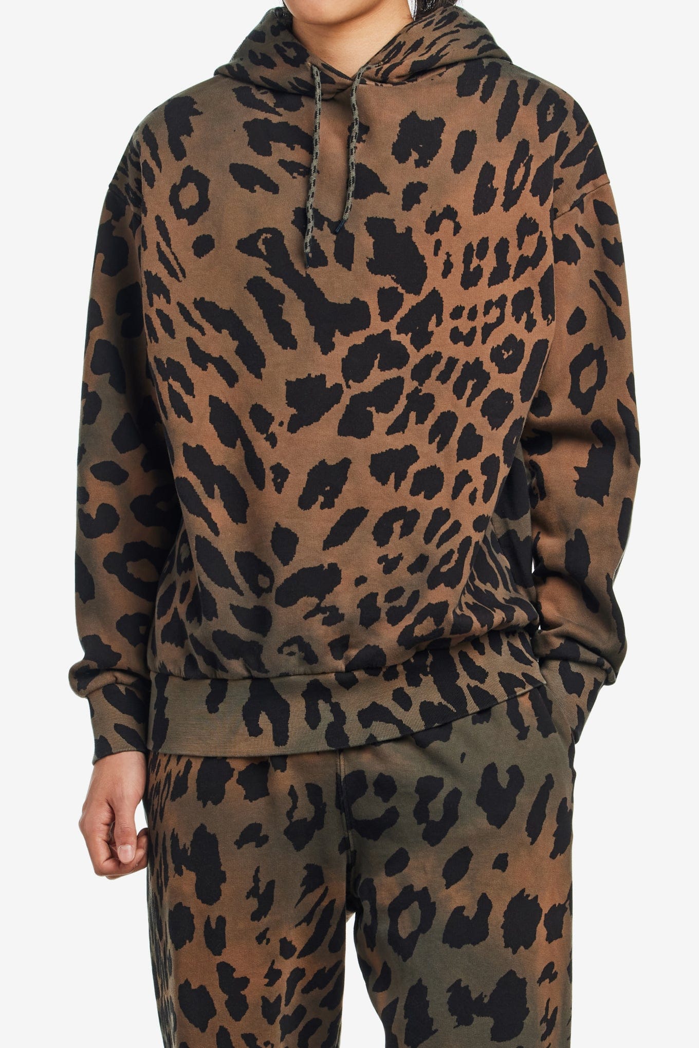 ARIES LEOPARD TIE DYE HOODIE