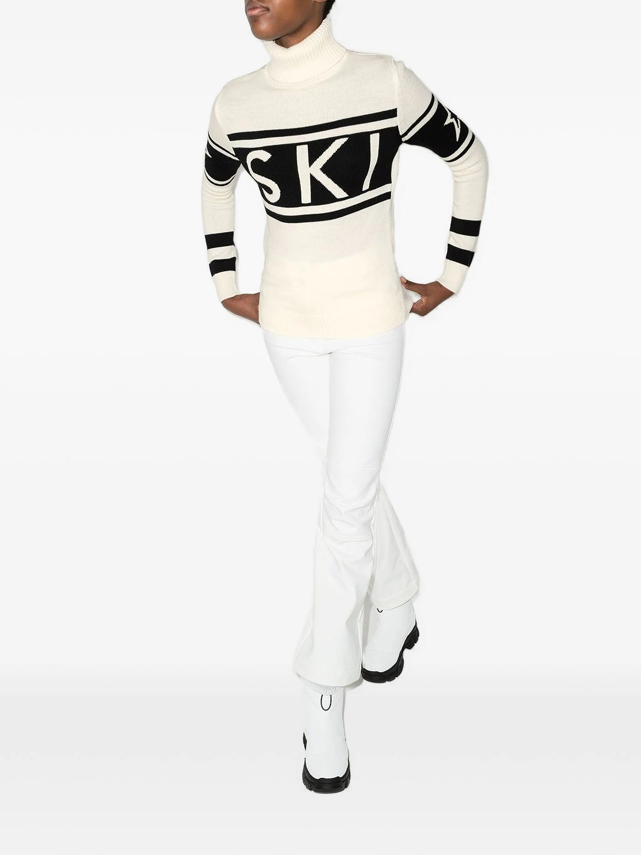 Perfect Moment Schild roll - neck ski sweater