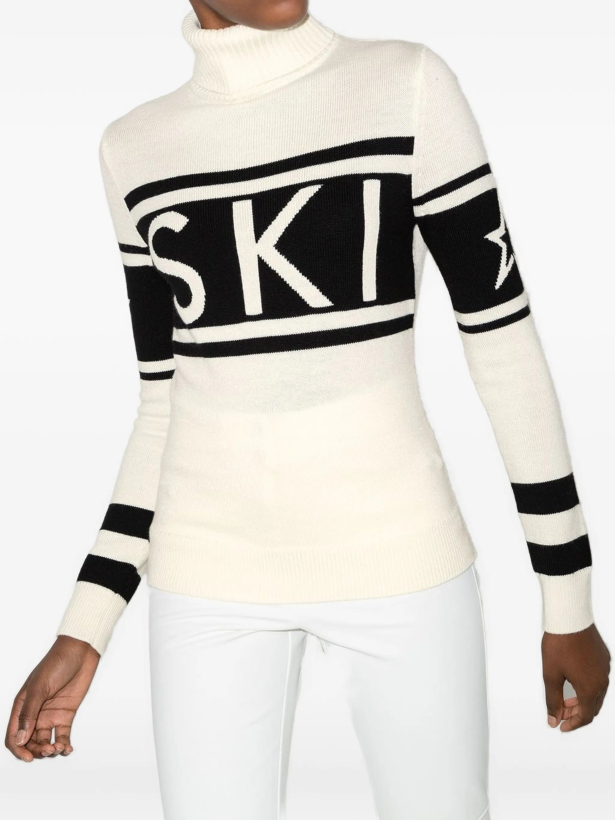 Perfect Moment Schild roll - neck ski sweater