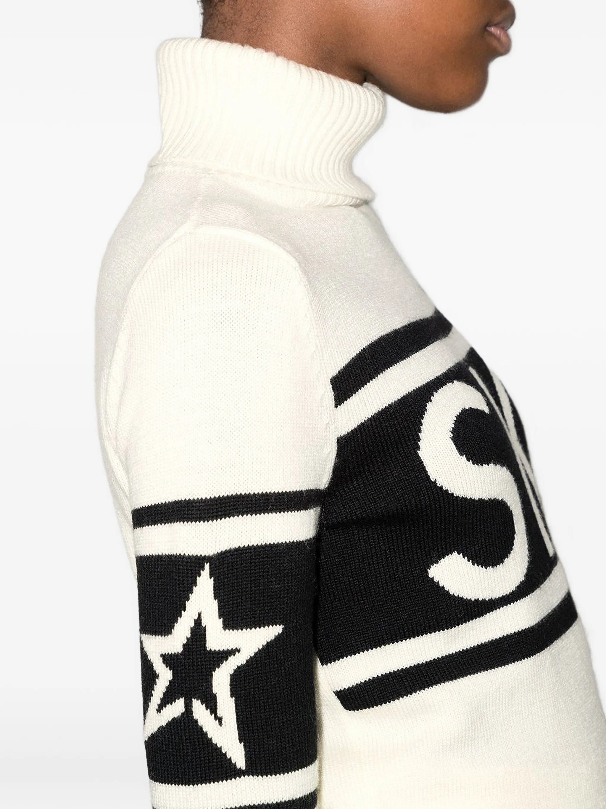 Perfect Moment Schild roll - neck ski sweater