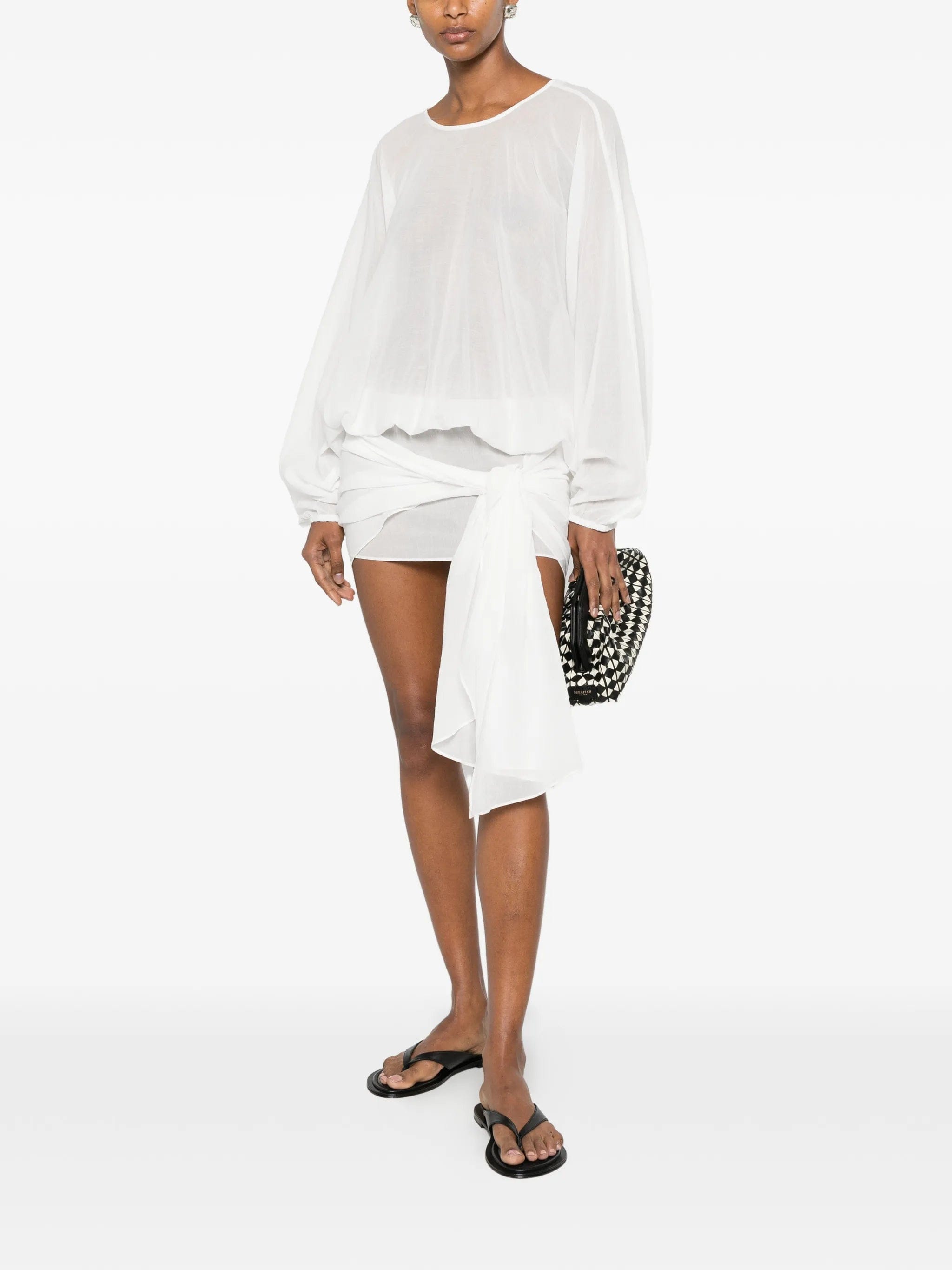 Christopher Esber Porto tie - waist dress