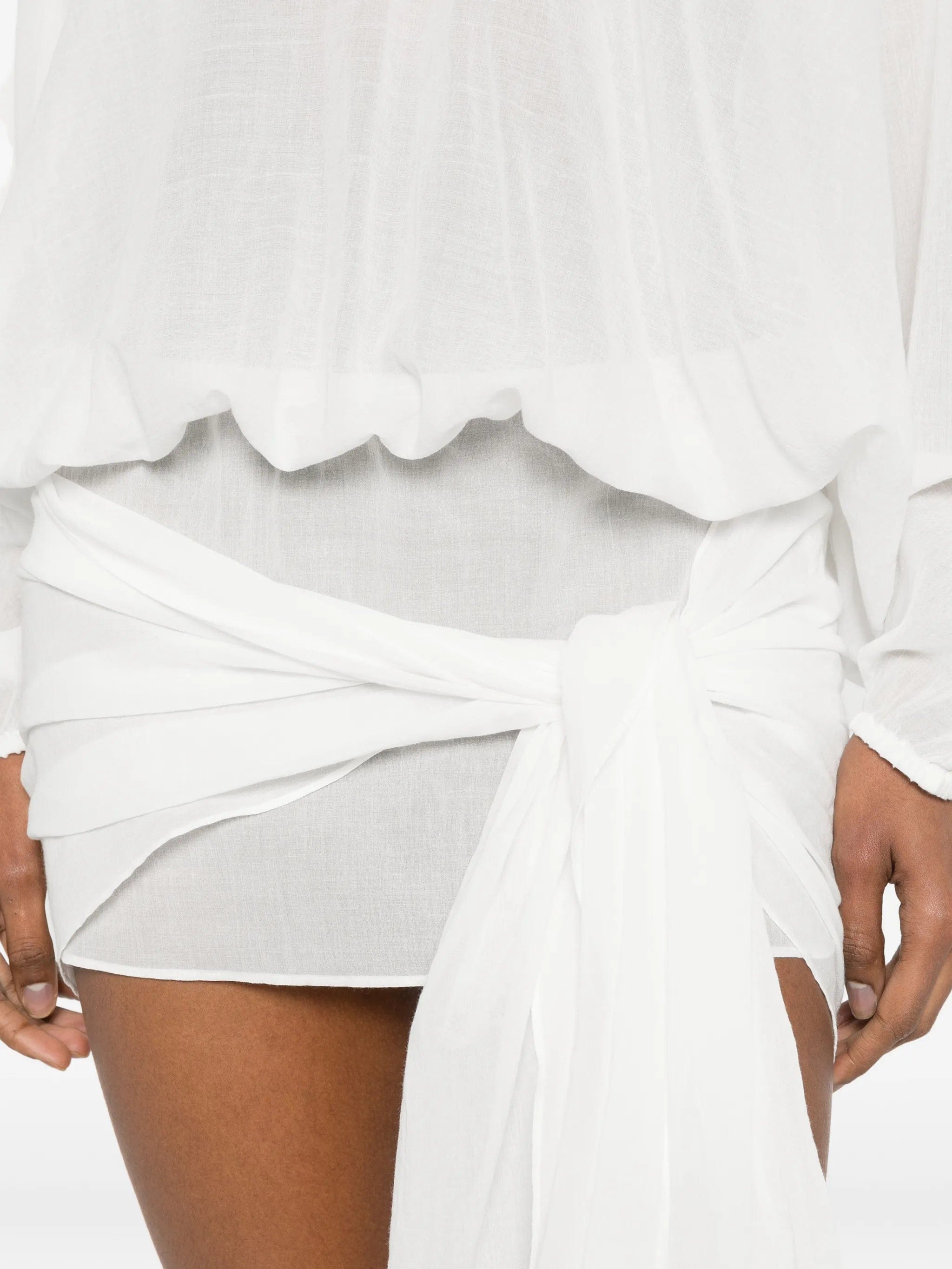 Christopher Esber Porto tie - waist dress