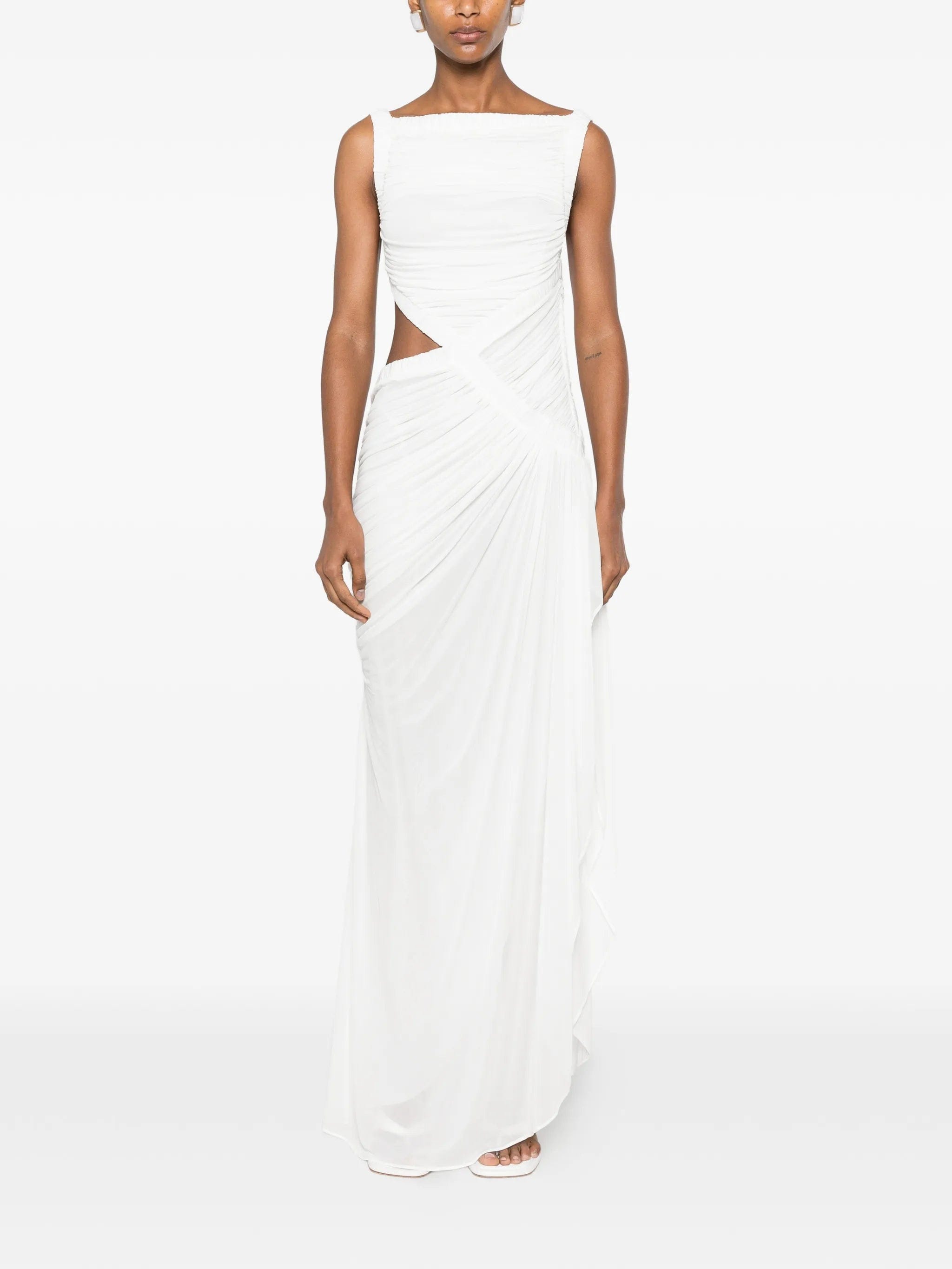 Christopher Esber Theia ruched cutout dress