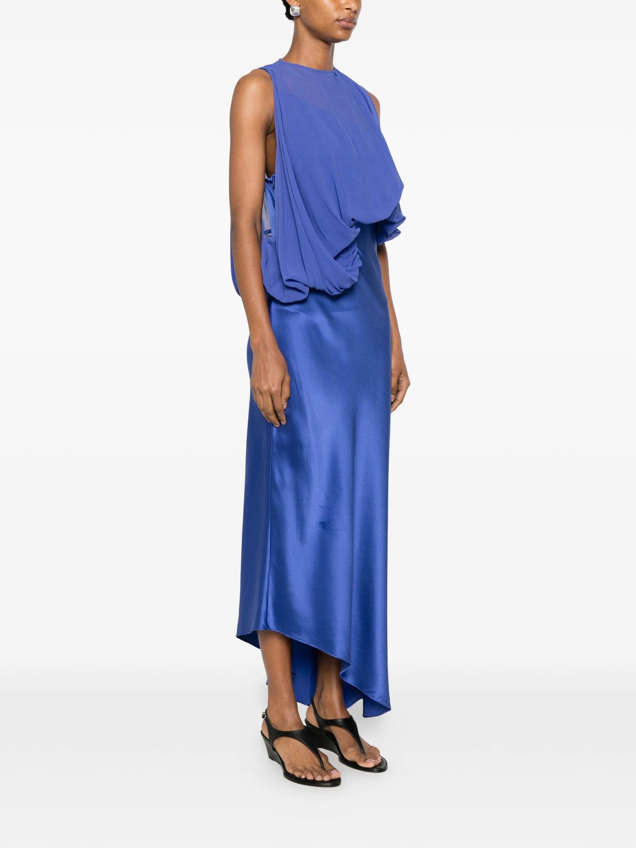 Christopher Esber Cumulus draped midi dress