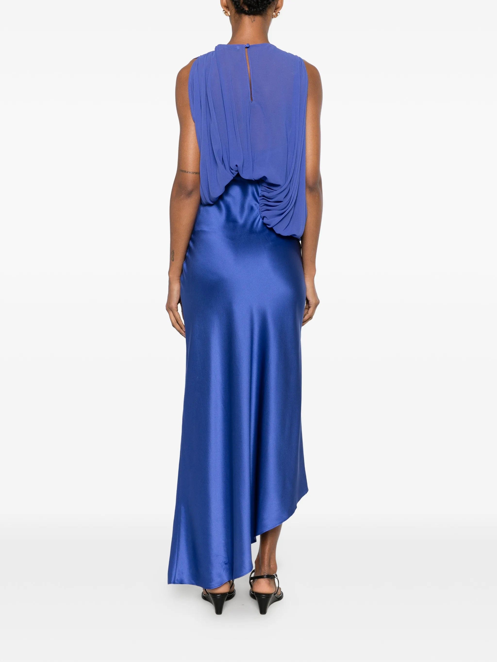 Christopher Esber Cumulus draped midi dress