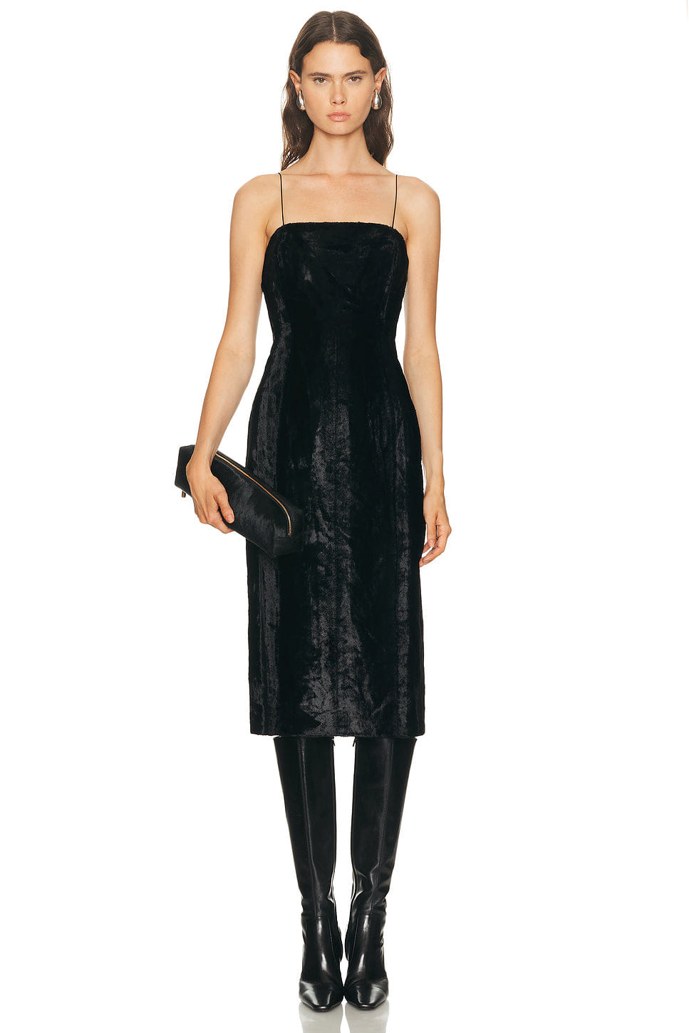 Helmut Lang Pony Midi Dress