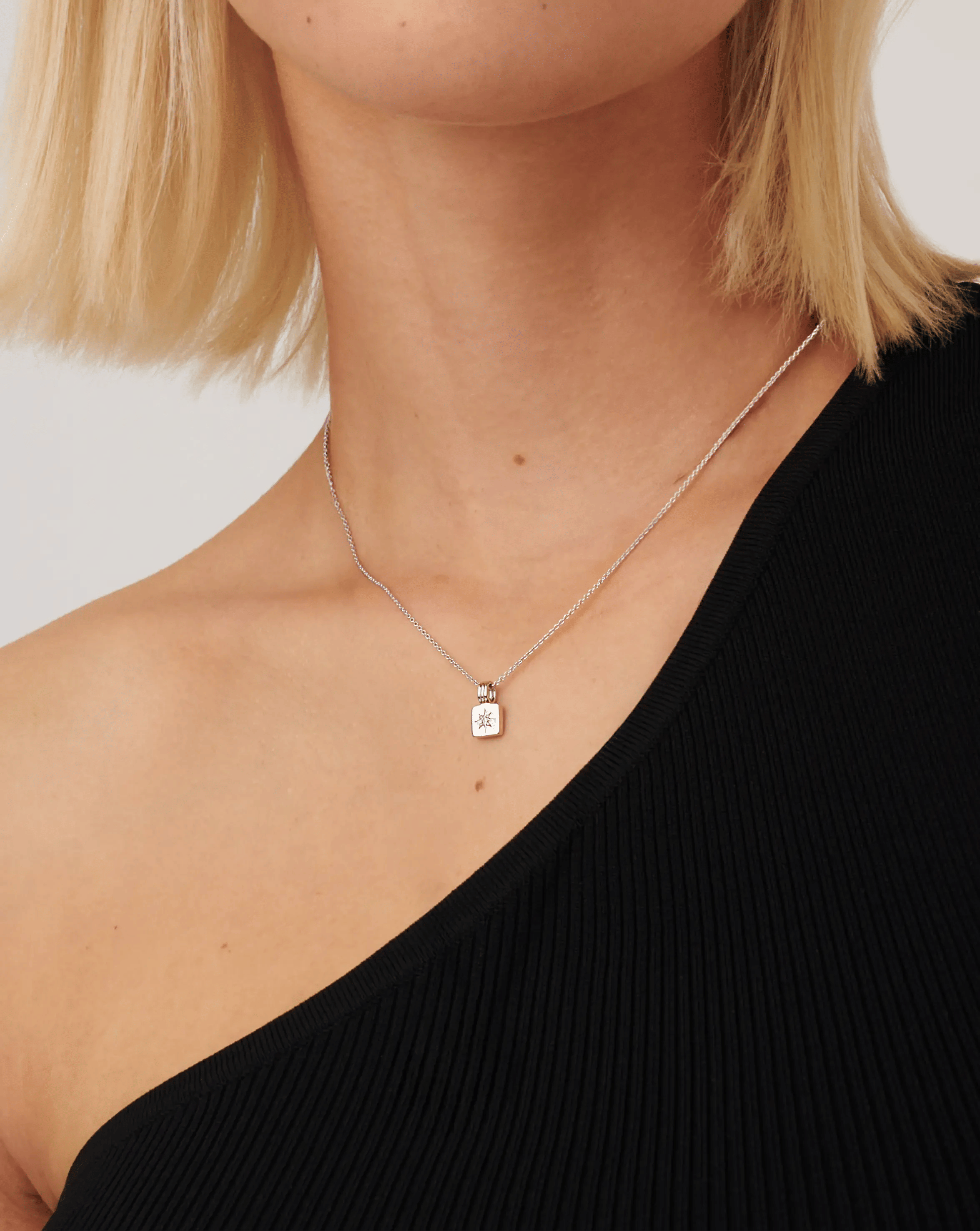 Missoma Mini Star Ridge Pendant Necklace | Sterling Silver