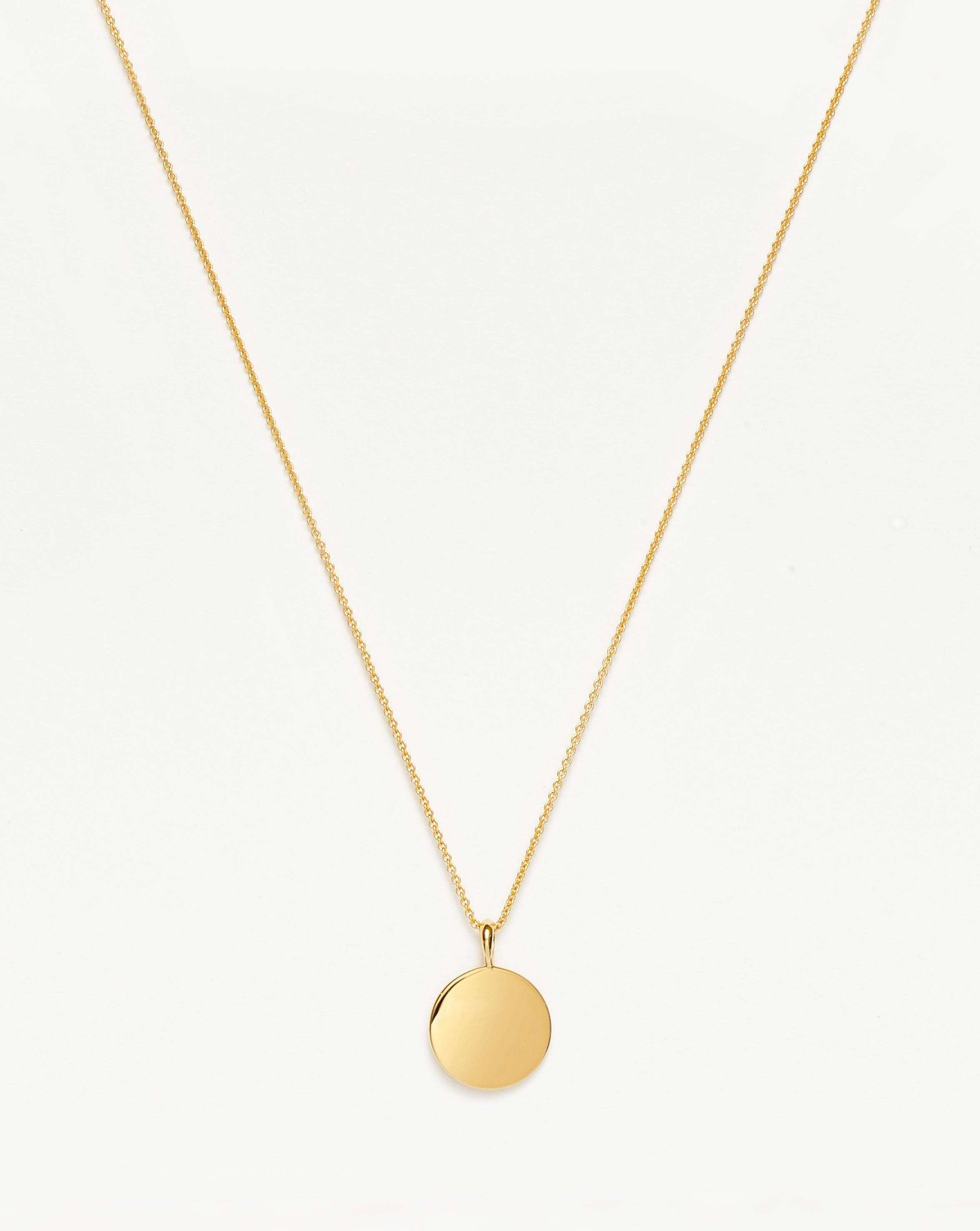 Missoma Engravable Round Necklace