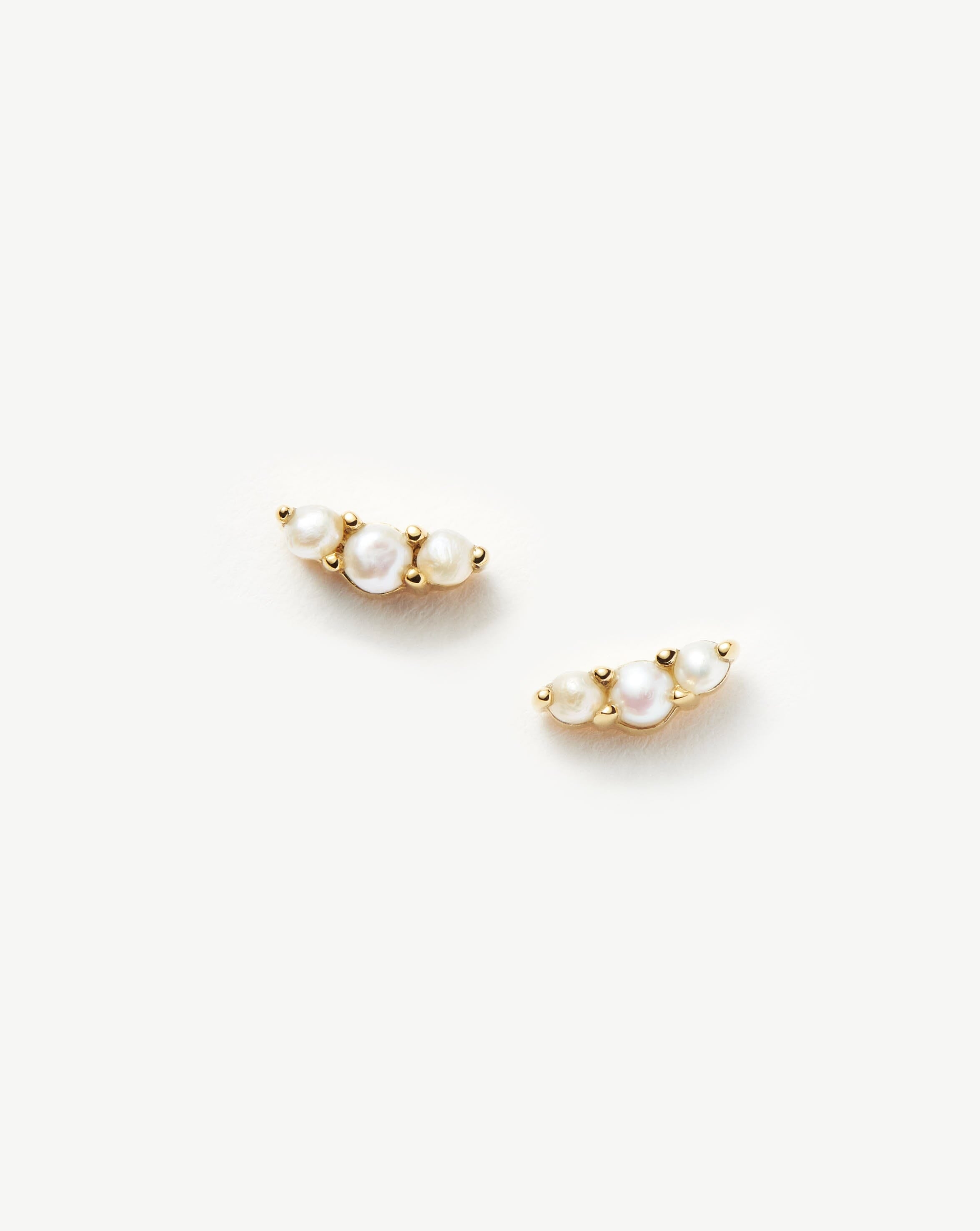 Missoma Trio Stud Earrings