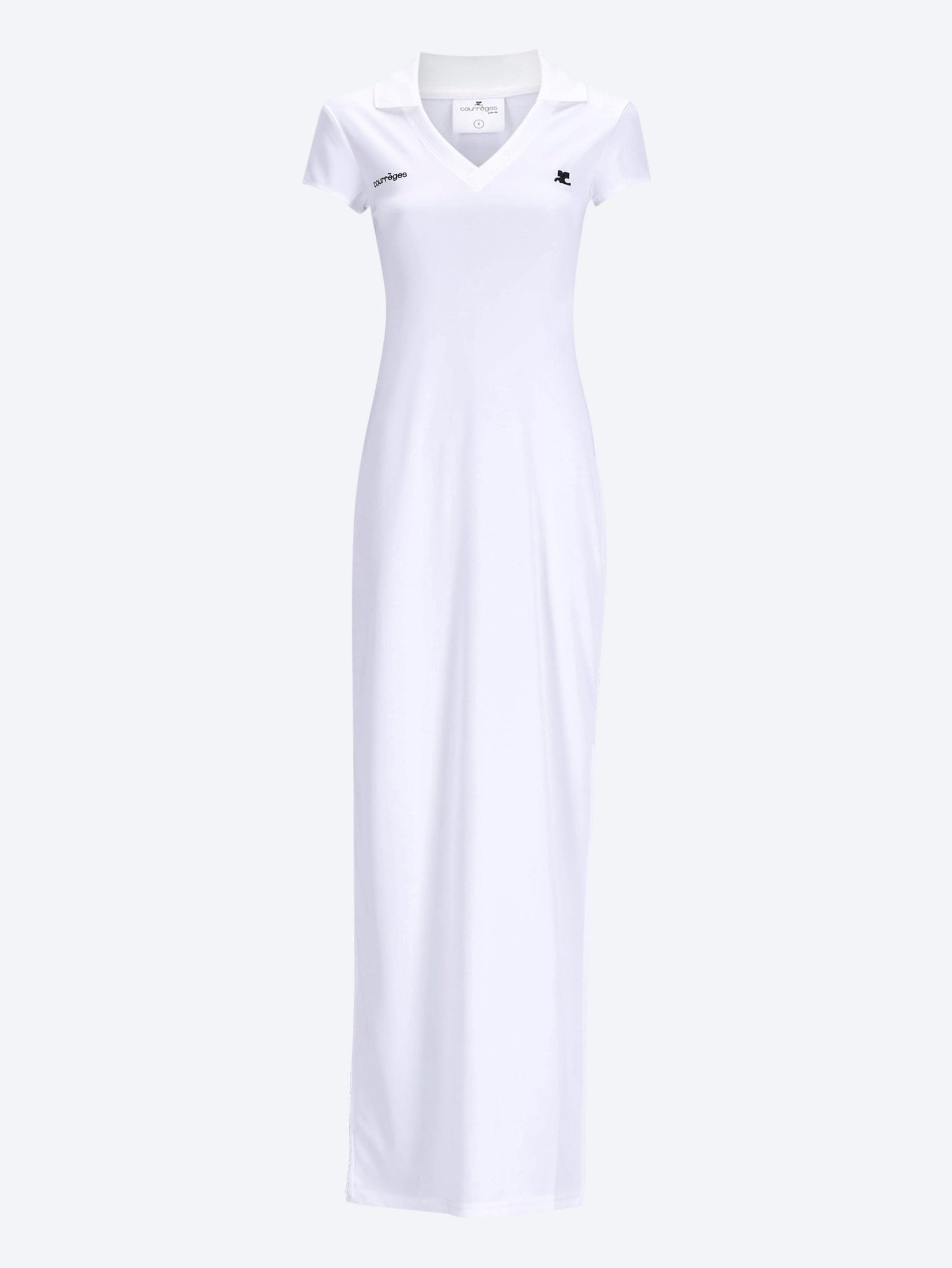 Courreges Sports polo long dress