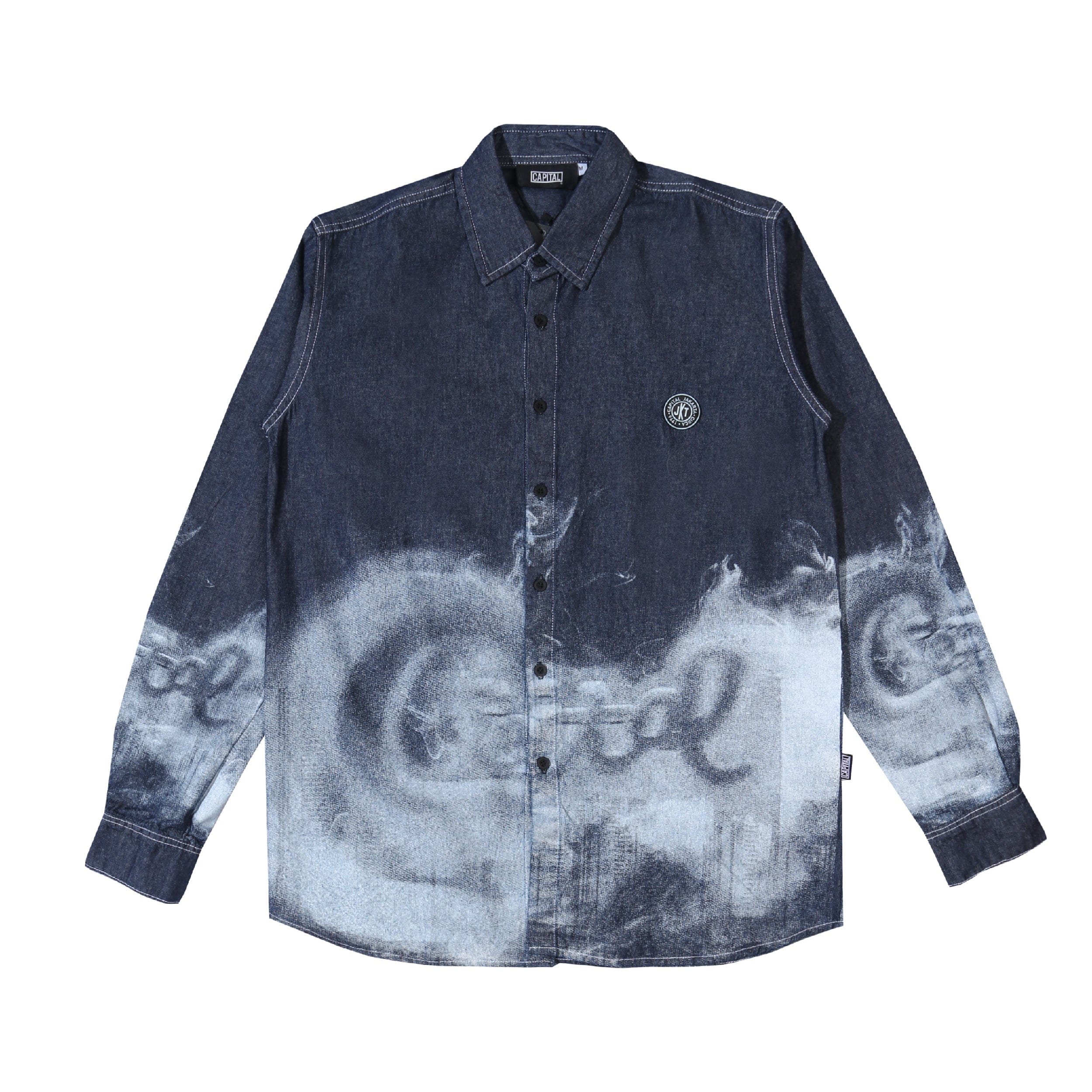 Capital Denim Ash Shirt - Navy