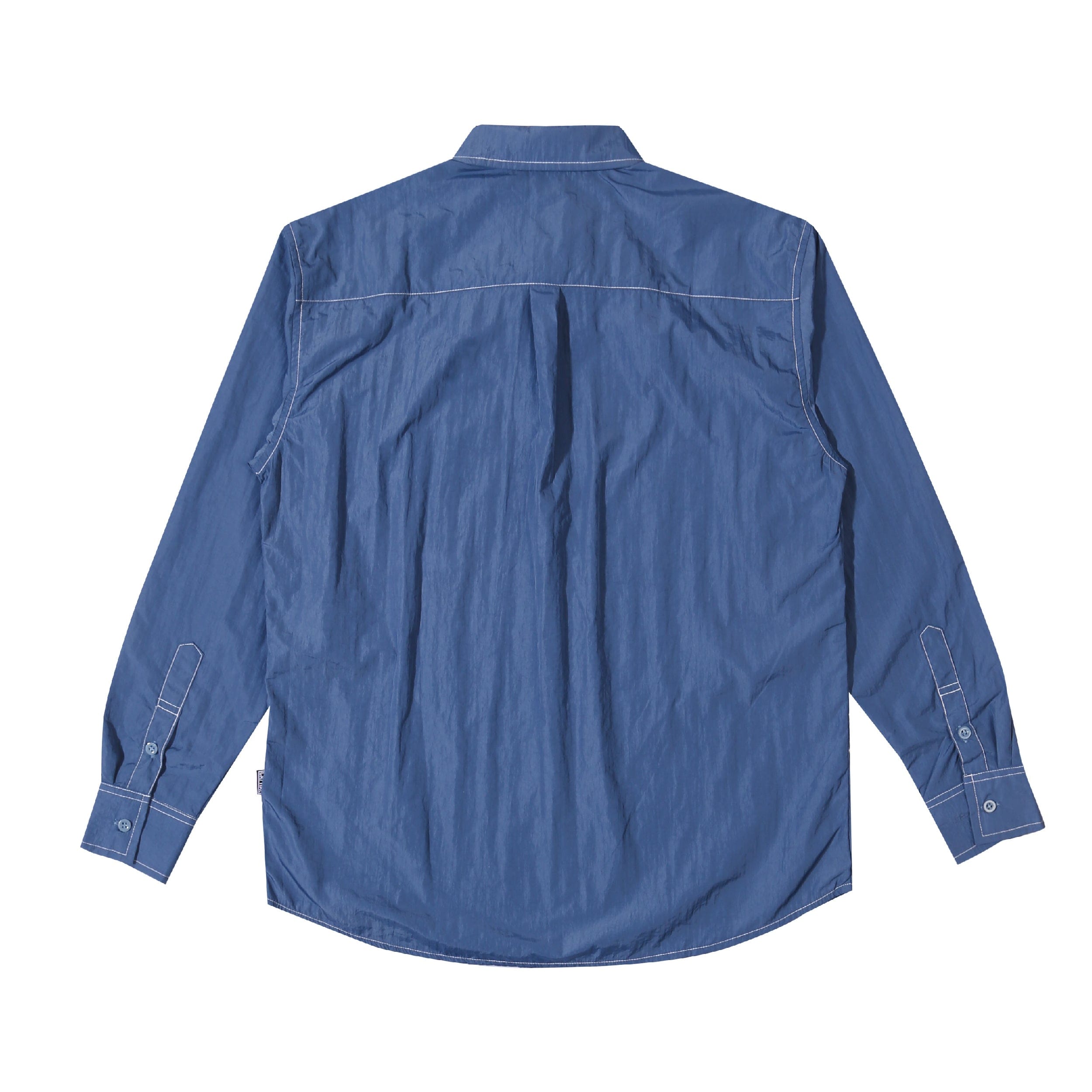 Capital Crinckle Shirt - Blue