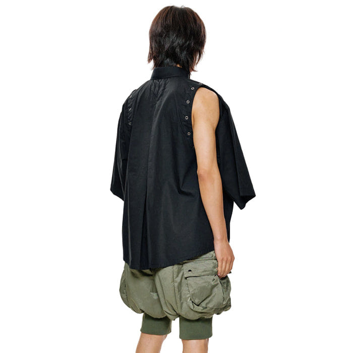 BLANC Studio CANOPY OVERSIZE SHORT SLEEVE BLACK