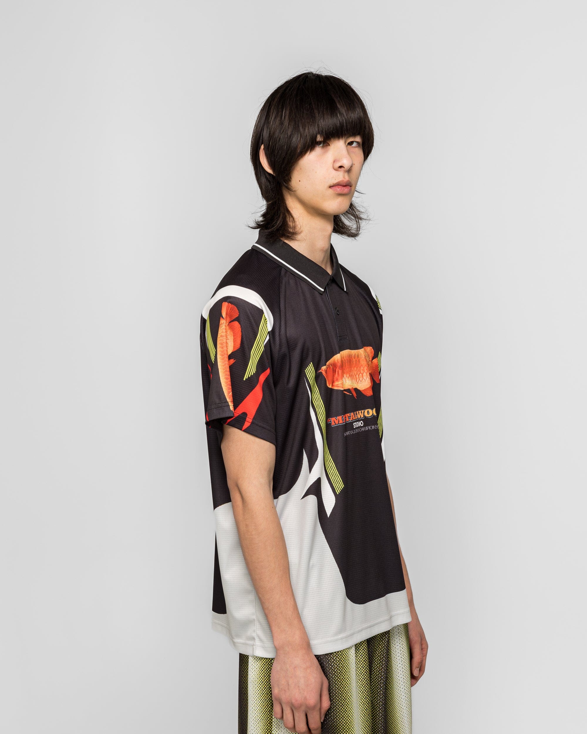 Metalwood Arowana Sport Polo - Black