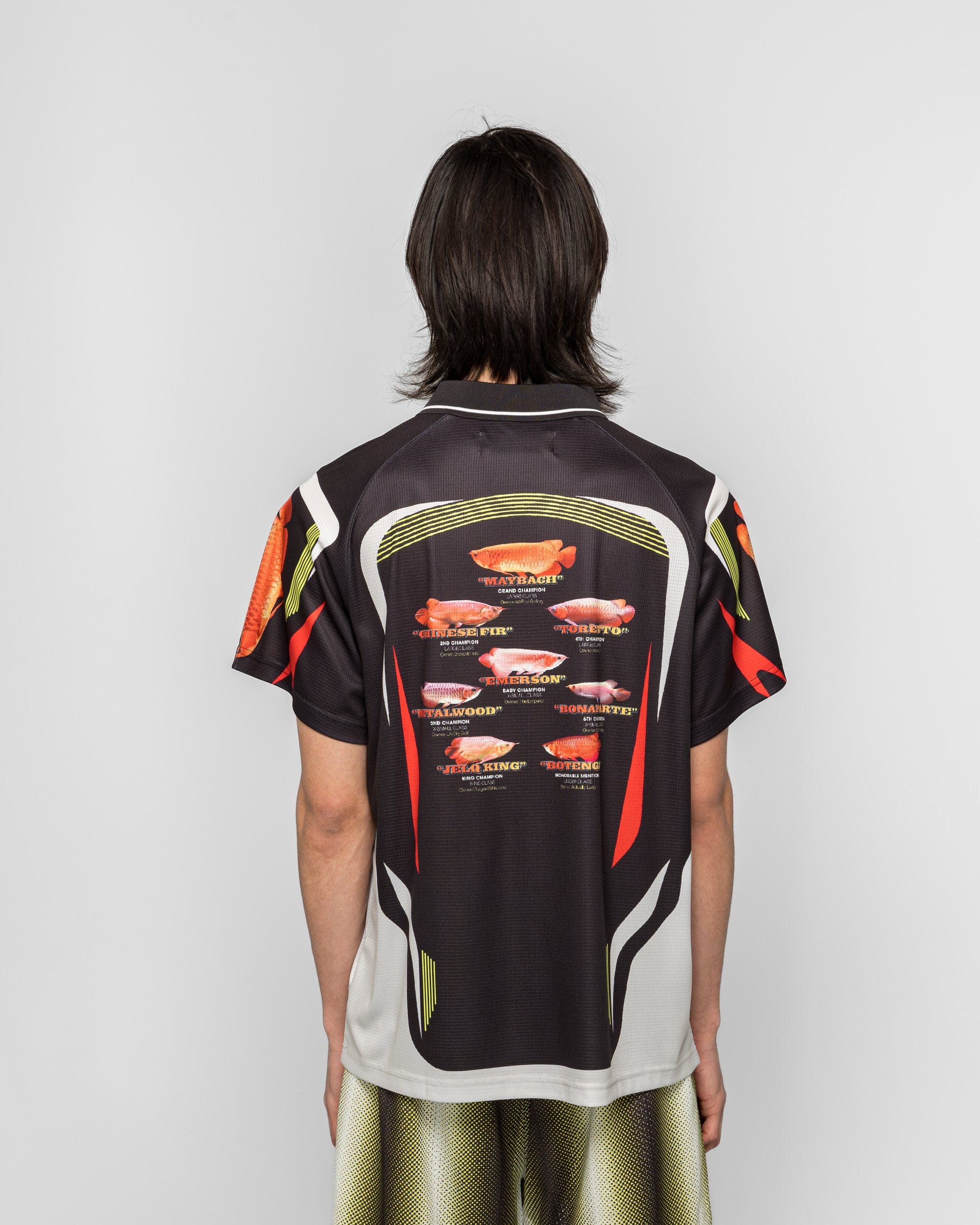 Metalwood Arowana Sport Polo - Black