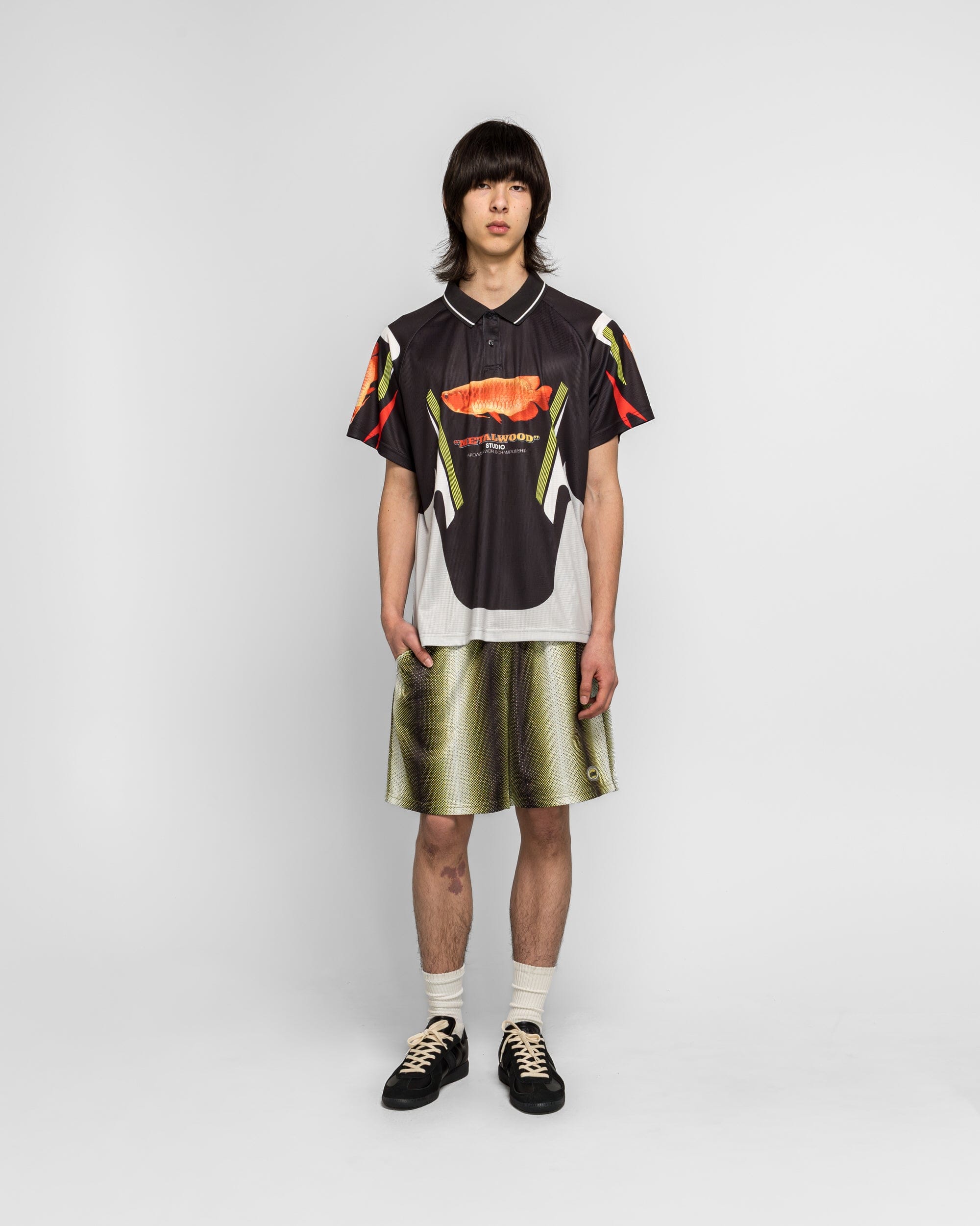 Metalwood Arowana Sport Polo - Black