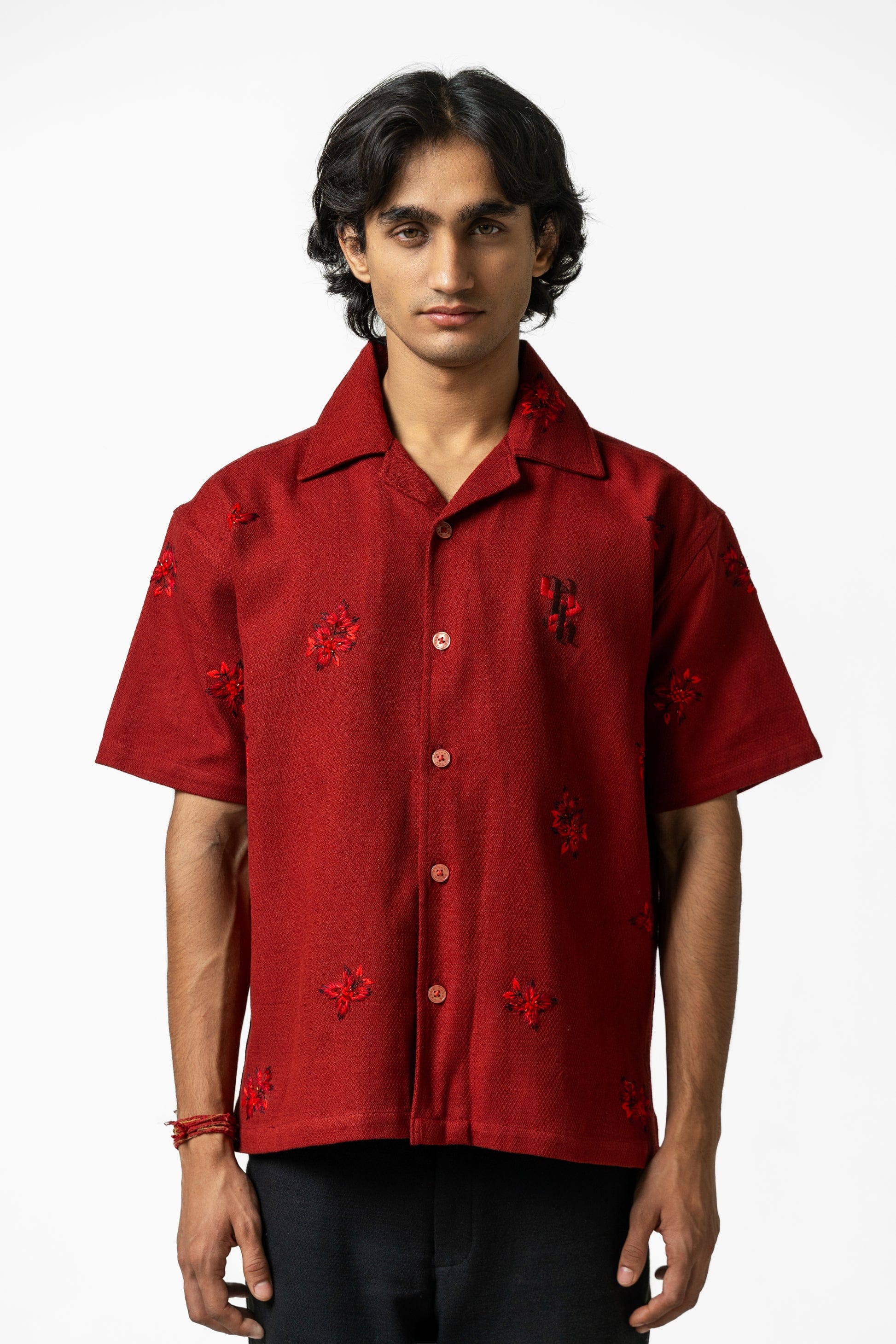 HANDMADE Crimson Handmade Shirt