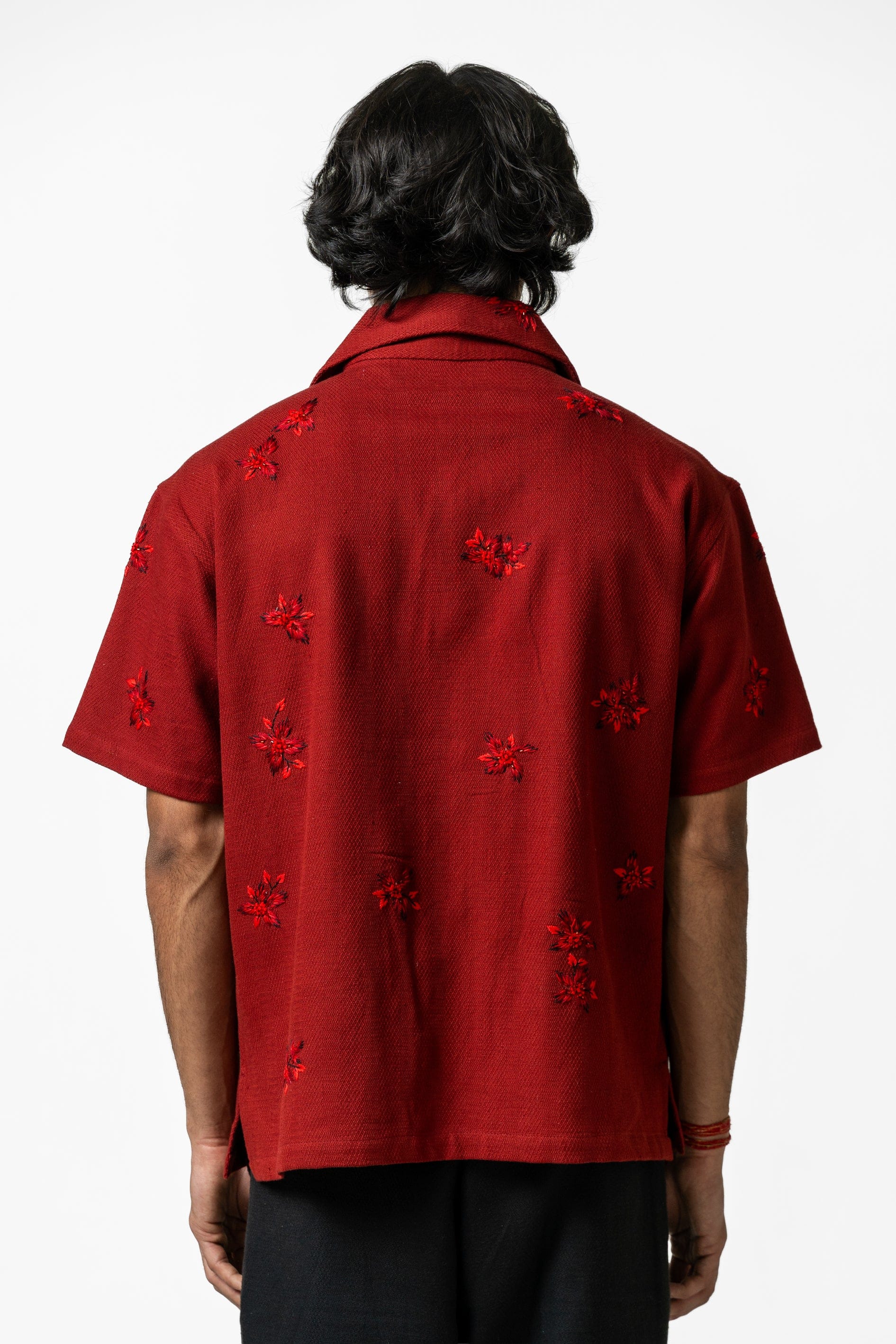 HANDMADE Crimson Handmade Shirt