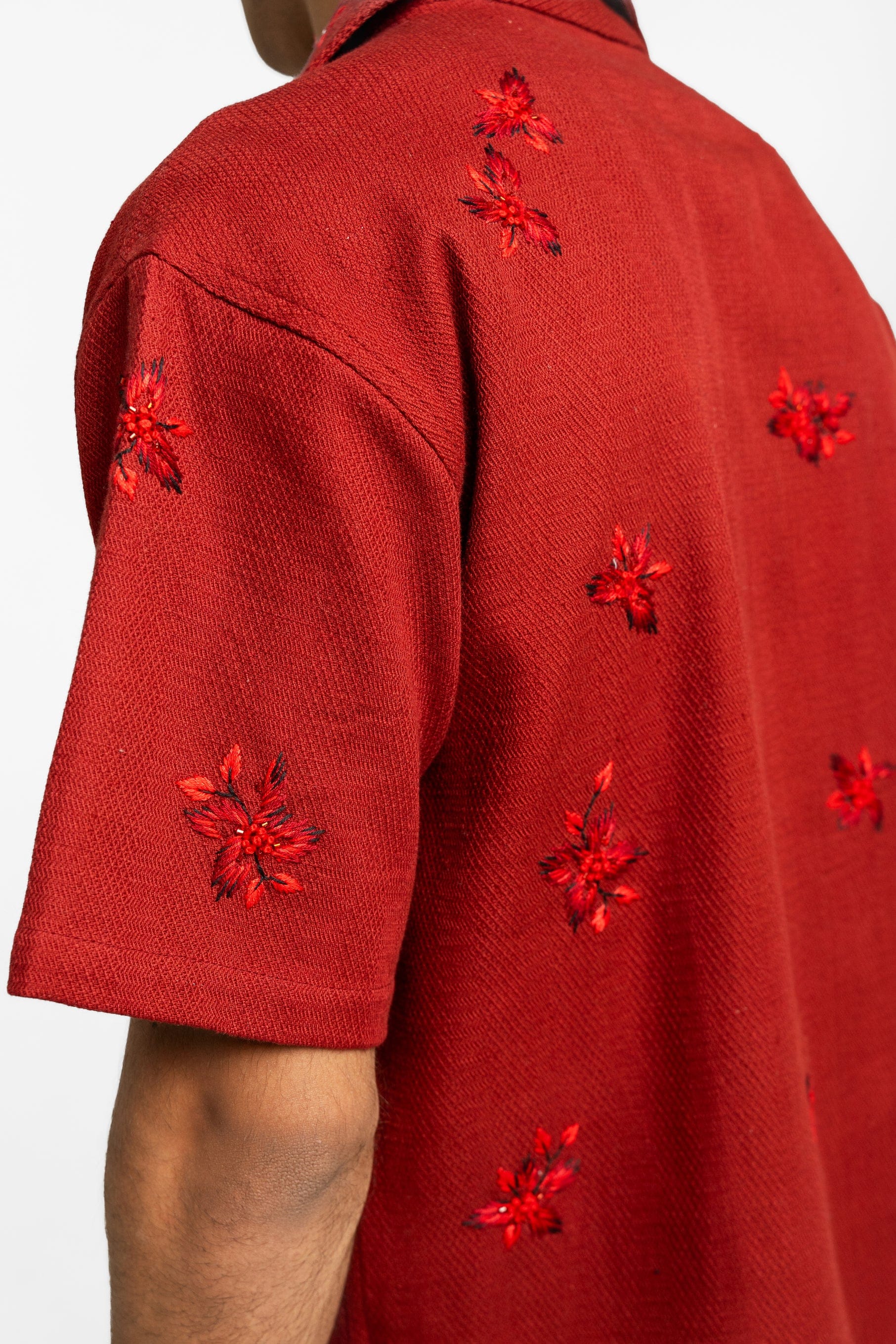HANDMADE Crimson Handmade Shirt